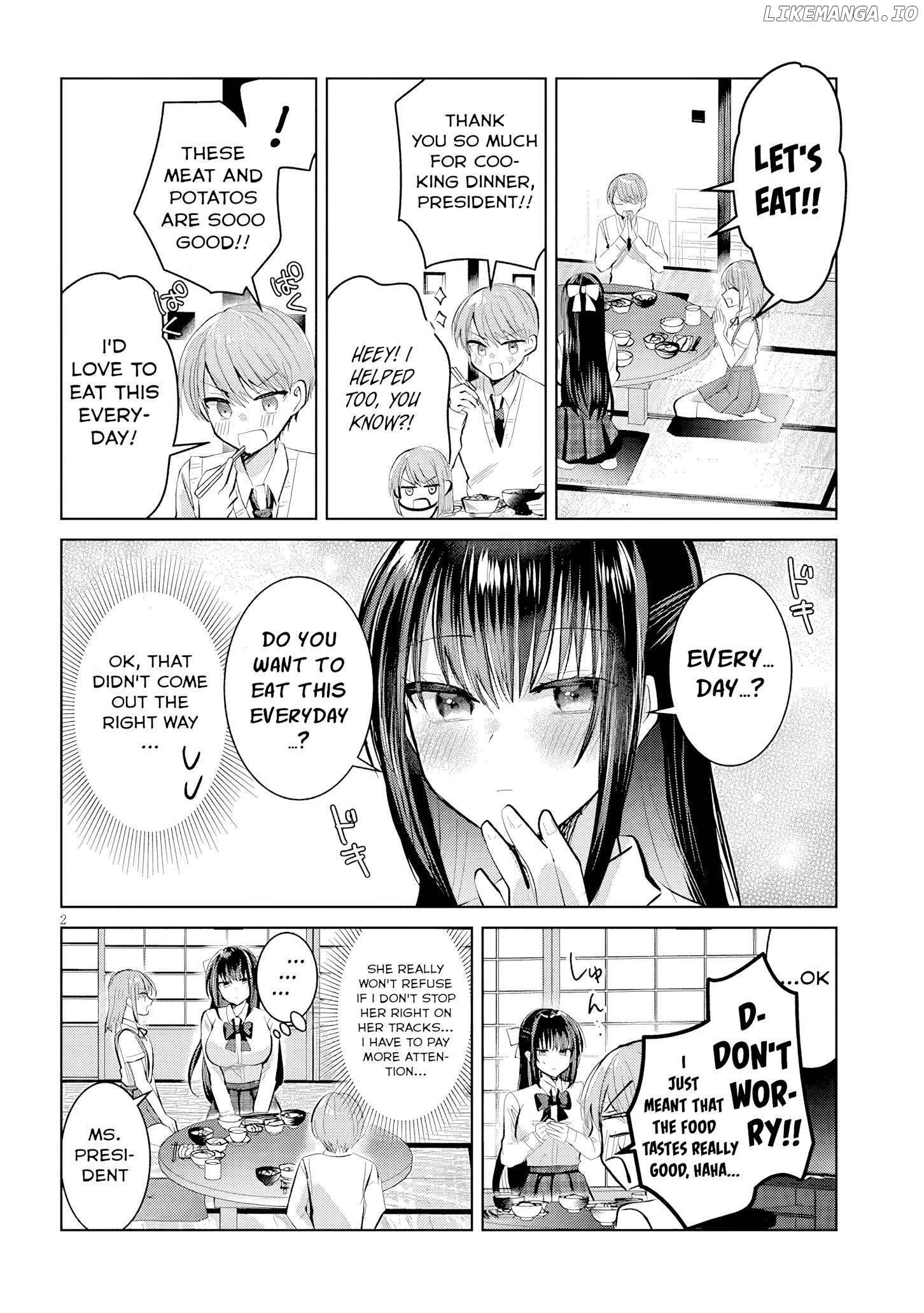 Kotowarenai Kaichou wa Tomoe-kun ni Dake shite Agetai Chapter 15 - page 3