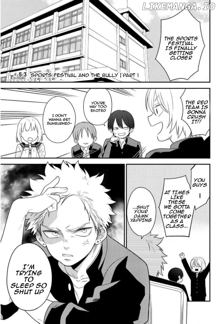 Bimyou Ni Yasashii Ijimekko Chapter 53 - page 1