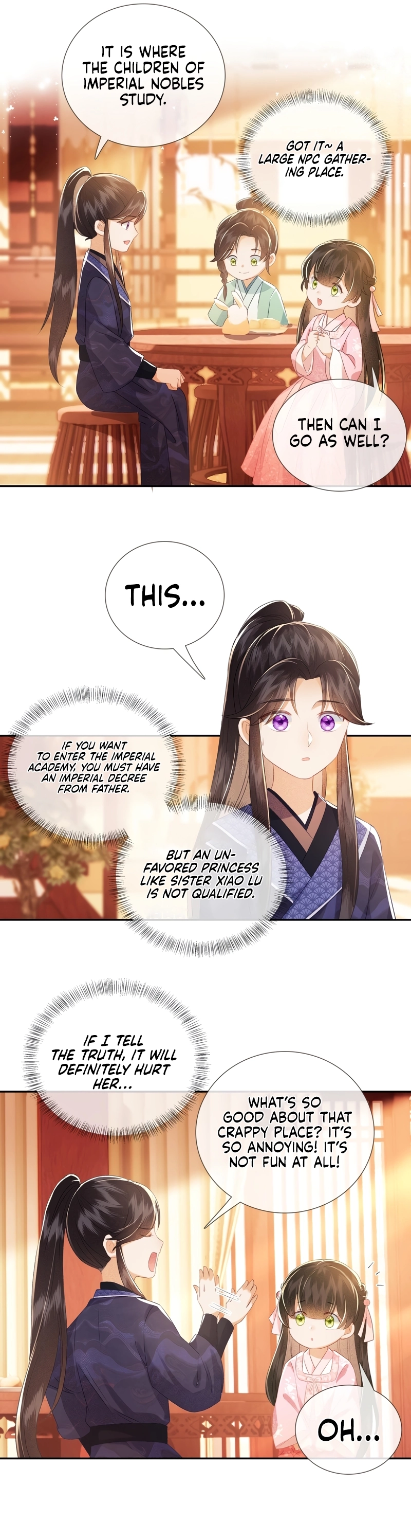 Max level green tea transmigrates into little pitiful one Chapter 12 - page 9