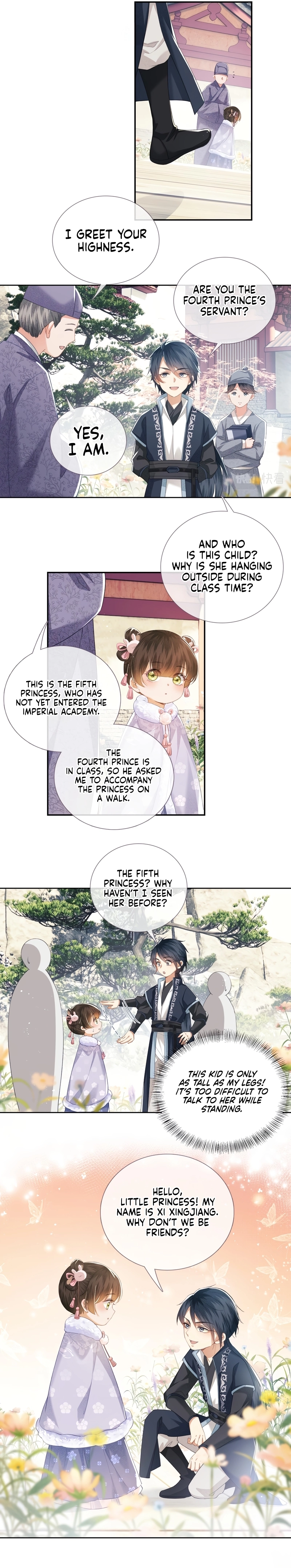 Max level green tea transmigrates into little pitiful one Chapter 13 - page 3