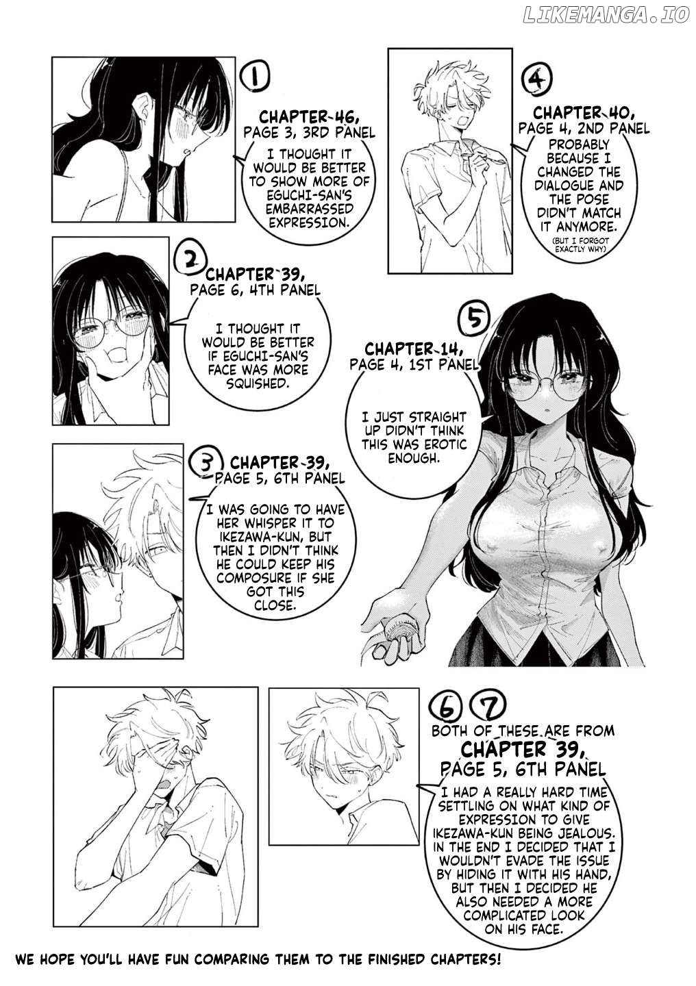 The Person Sitting Next to Me Looking at Me with Perverted Eyes Chapter 53.5 - page 2