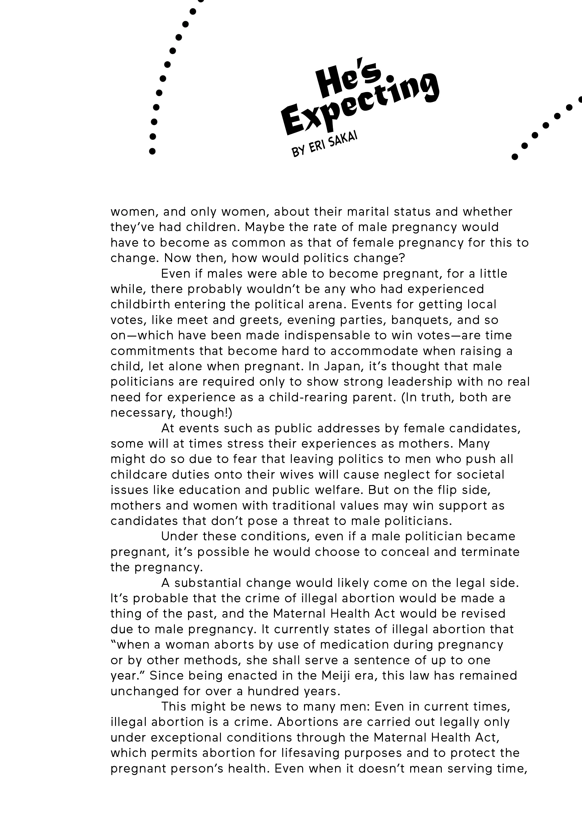 Hiyama Kentarou No Ninshin Chapter 12 - page 32