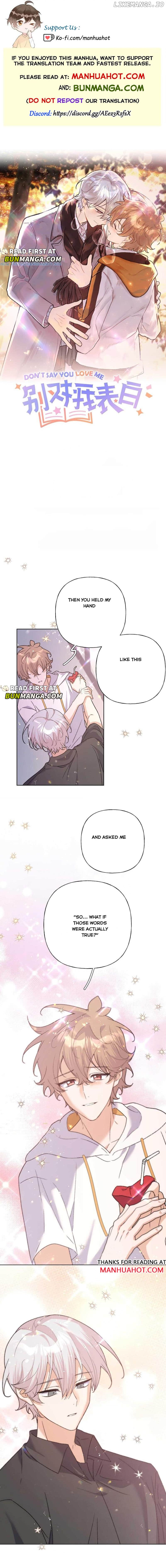 Don’t Say You Love Me Chapter 153 - page 1