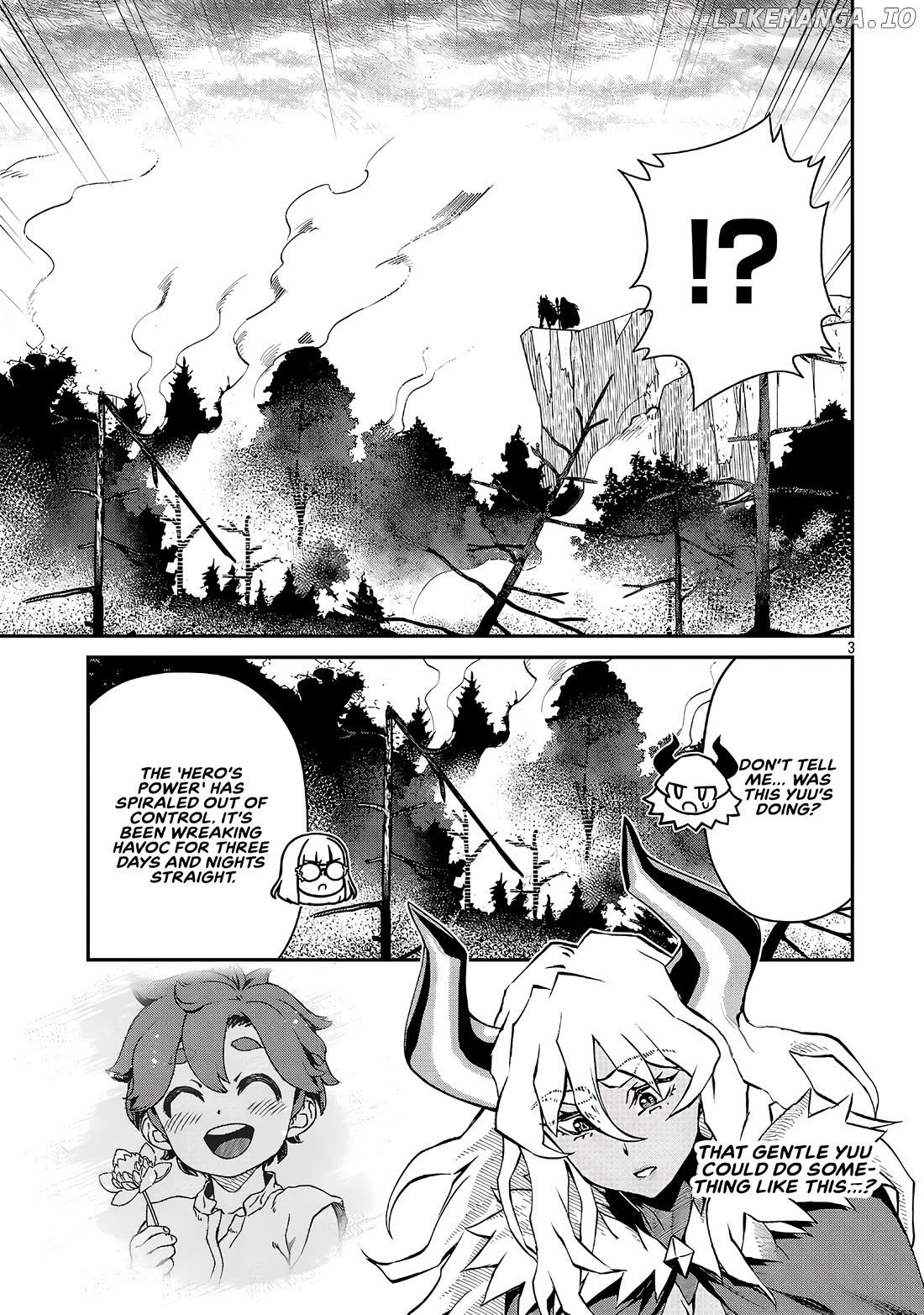 Onnamaou-Sama Wa Yuusha-Kun O Taosenai. Chapter 19.1 - page 3