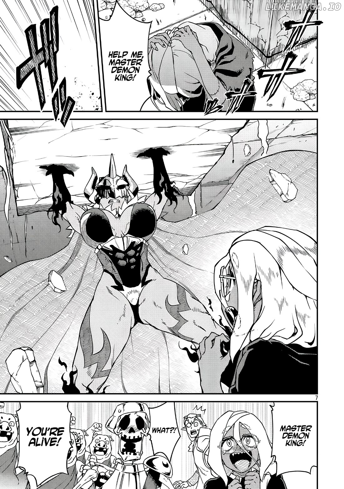 Onnamaou-Sama Wa Yuusha-Kun O Taosenai. Chapter 19.1 - page 7
