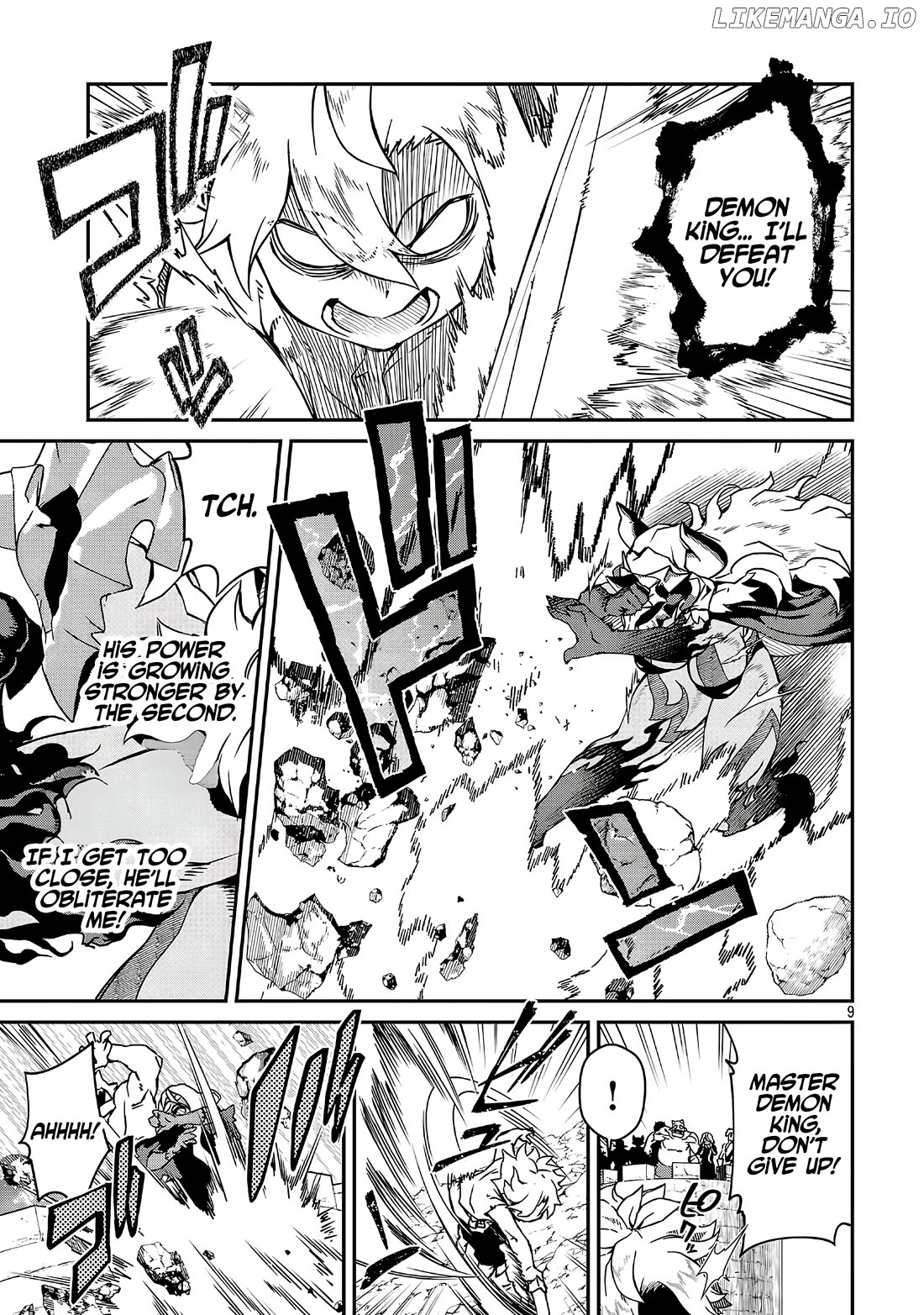 Onnamaou-Sama Wa Yuusha-Kun O Taosenai. Chapter 19.1 - page 9