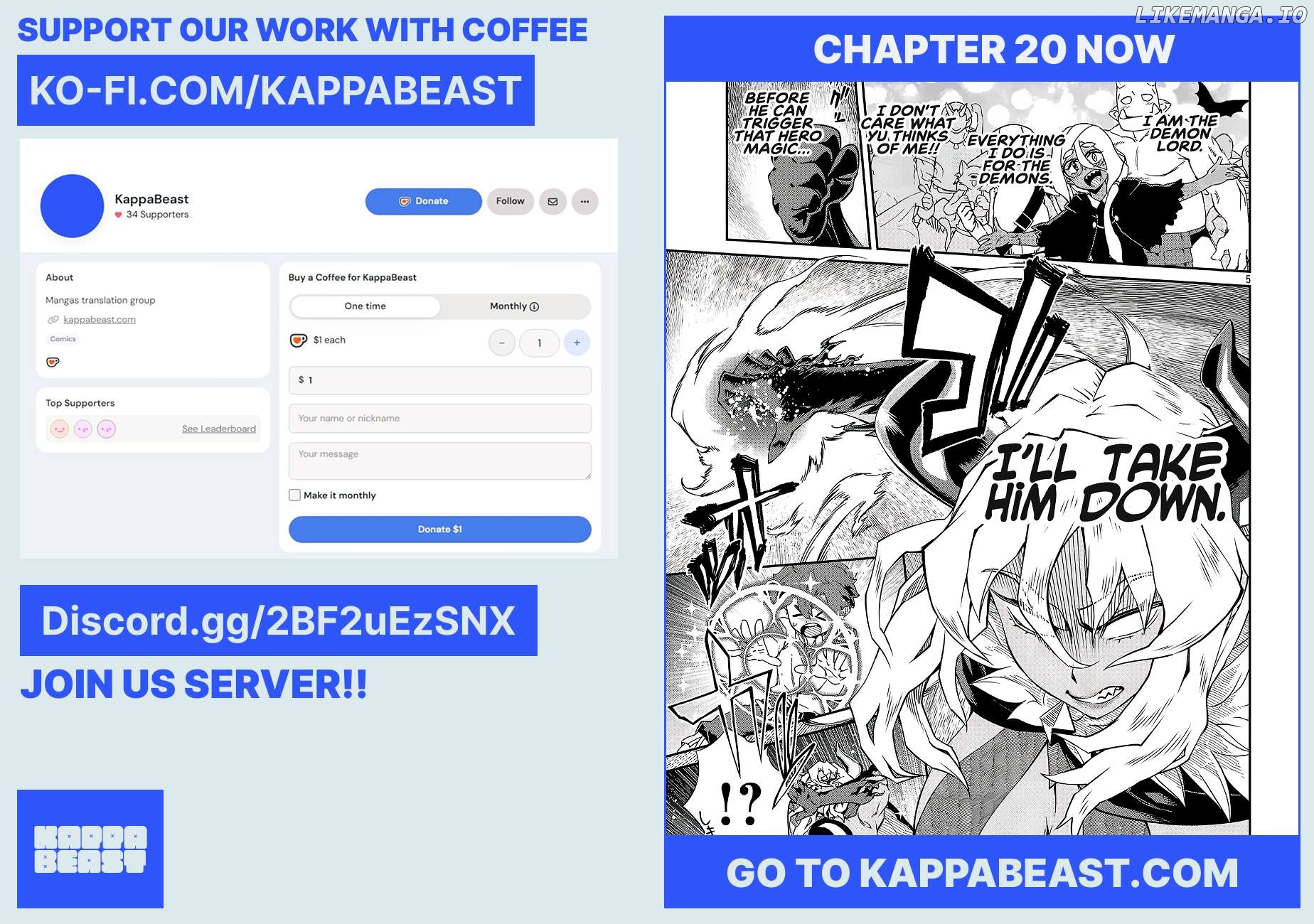 Onnamaou-Sama Wa Yuusha-Kun O Taosenai. Chapter 19.2 - page 12