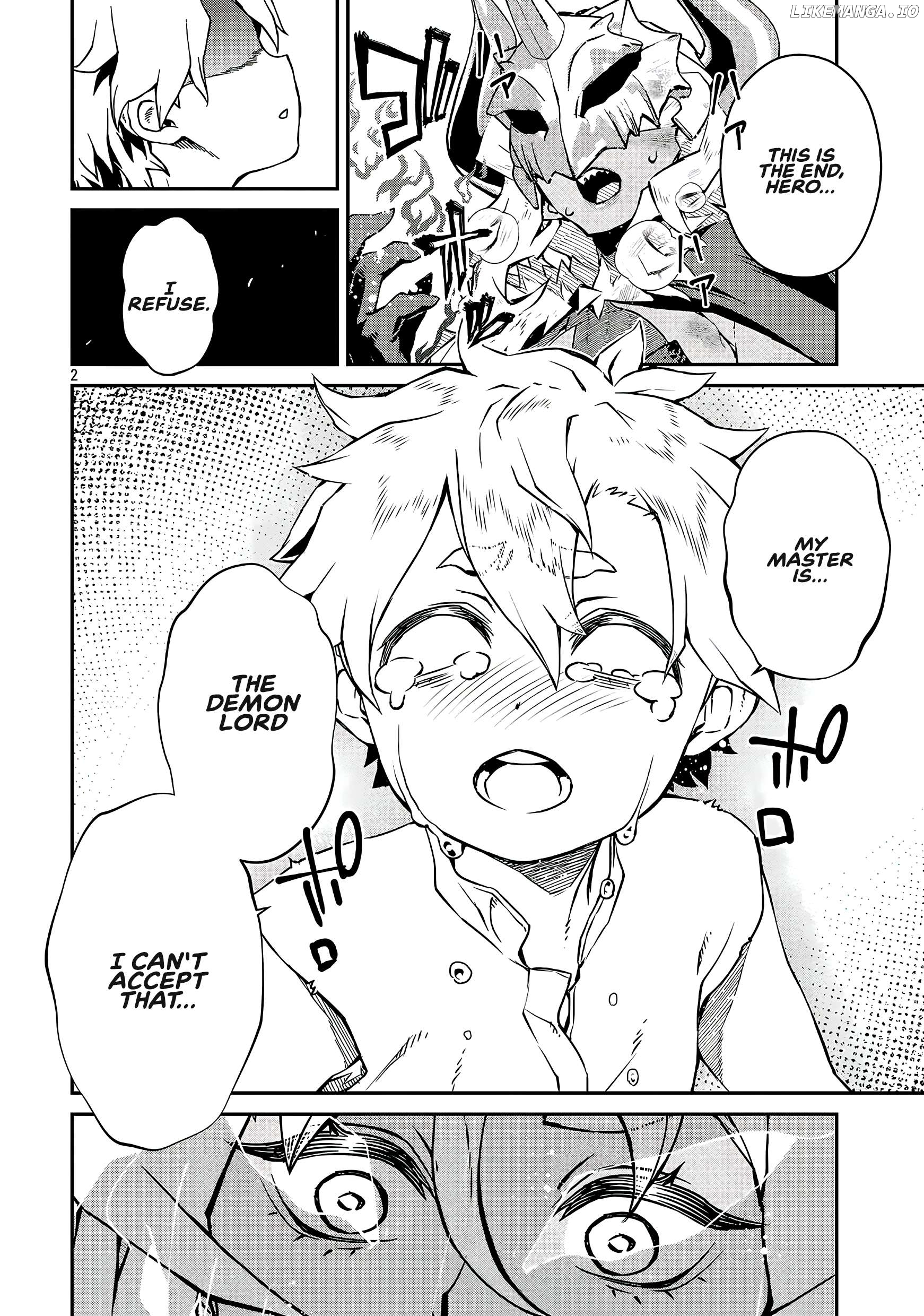Onnamaou-Sama Wa Yuusha-Kun O Taosenai. Chapter 19.2 - page 3