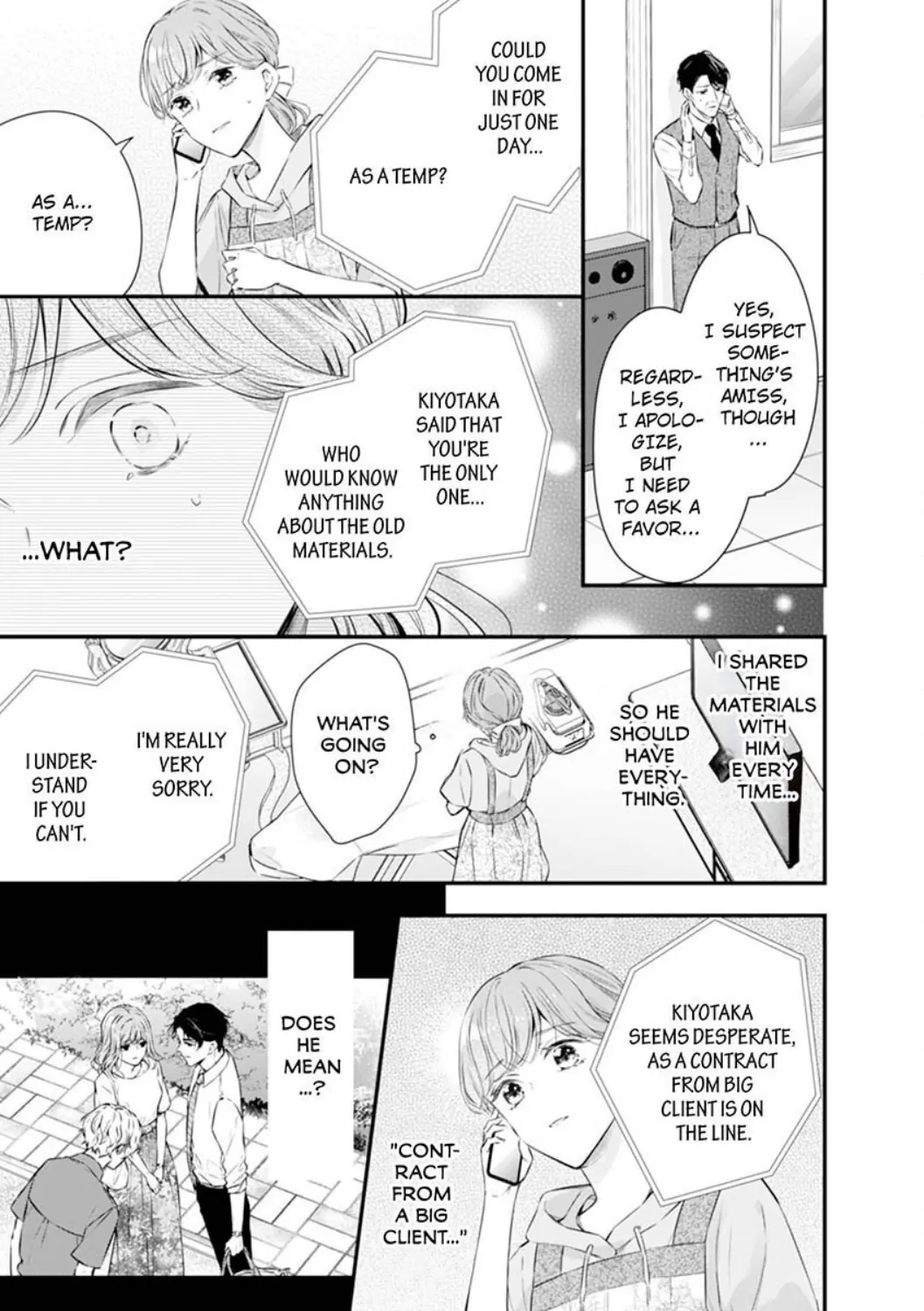 Itsuwari no Ai ~ Keiyaku Kon no Danna-sama wa Amasugiru Chapter 13 - page 21