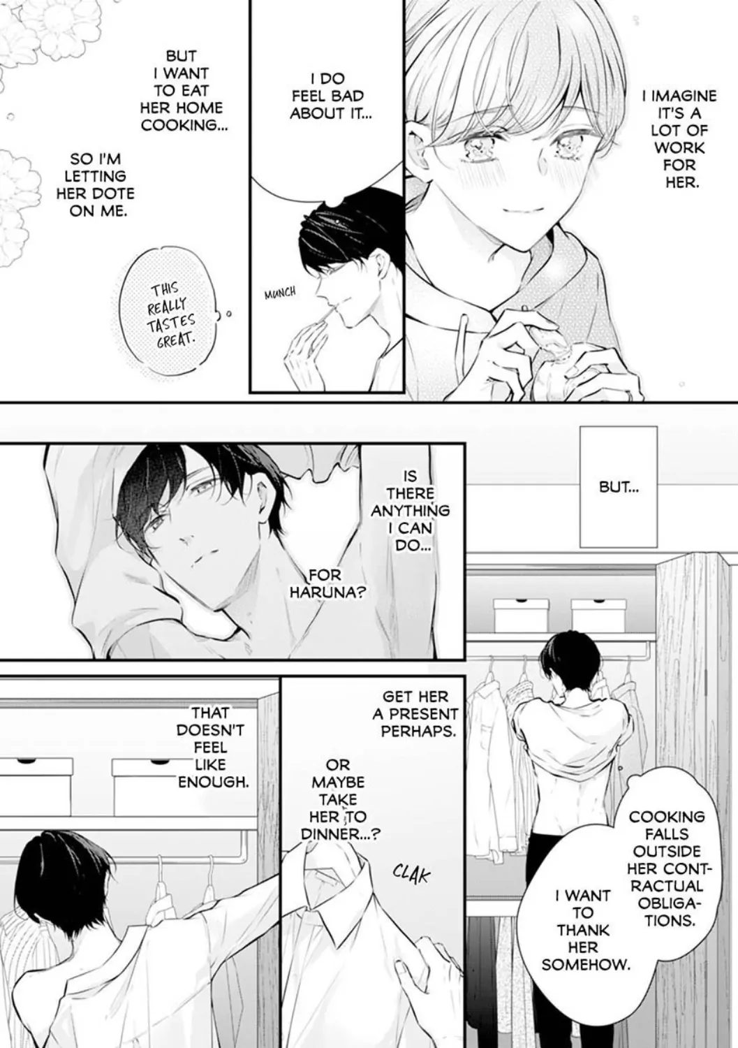 Itsuwari no Ai ~ Keiyaku Kon no Danna-sama wa Amasugiru Chapter 13 - page 4
