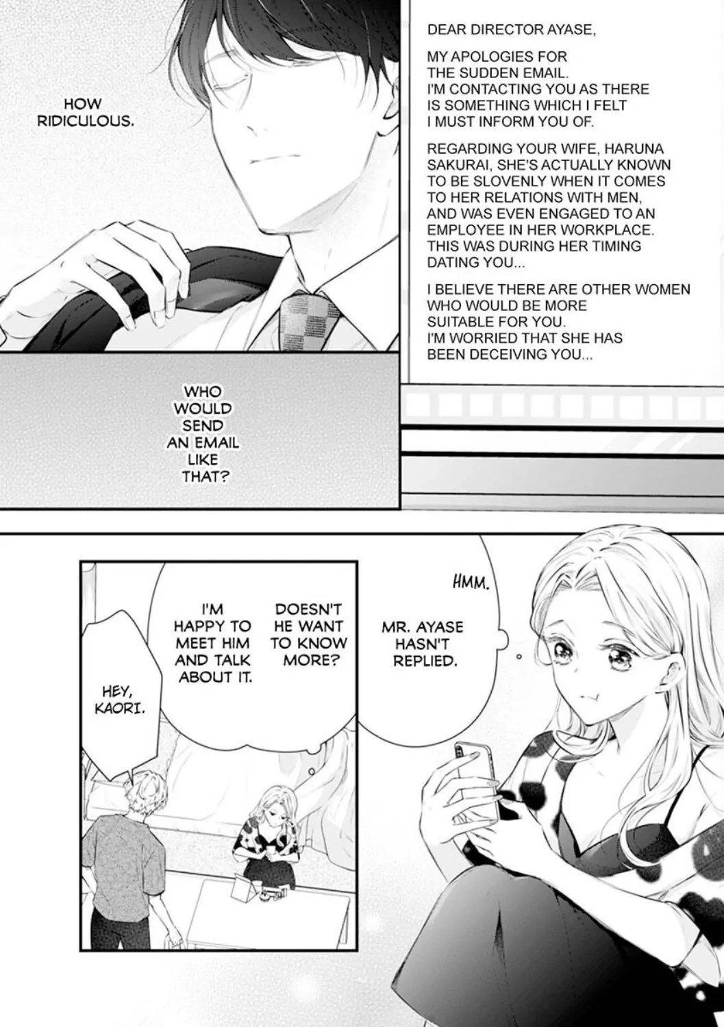 Itsuwari no Ai ~ Keiyaku Kon no Danna-sama wa Amasugiru Chapter 13 - page 6