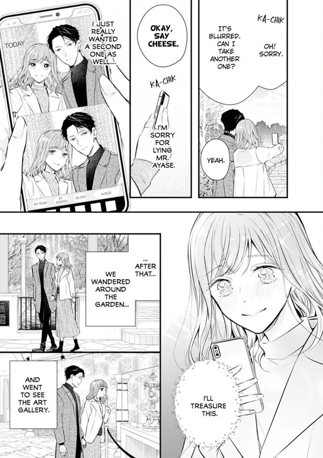 Itsuwari no Ai ~ Keiyaku Kon no Danna-sama wa Amasugiru Chapter 15 - page 15