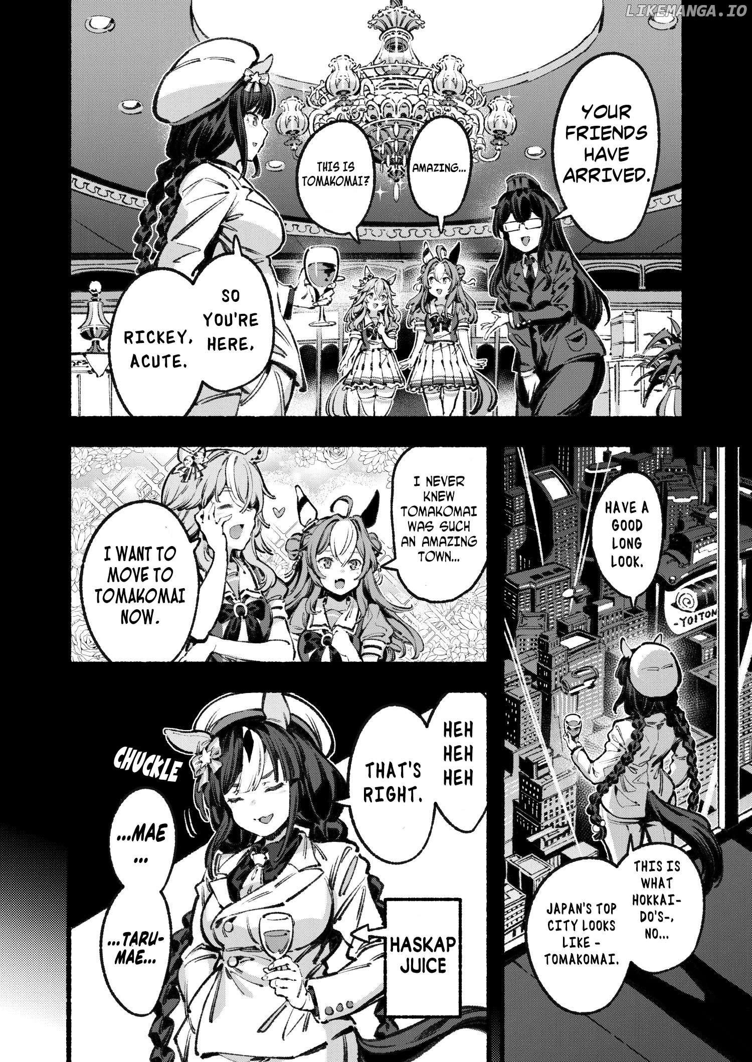 Uma Musume Pretty Derby - Your Shadow Tracen Chapter 4 - page 4