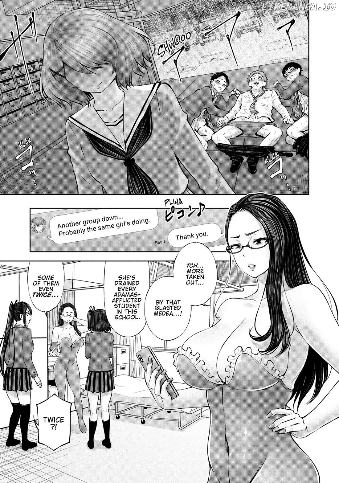 Adamasu no Majotachi Chapter 50 - page 9