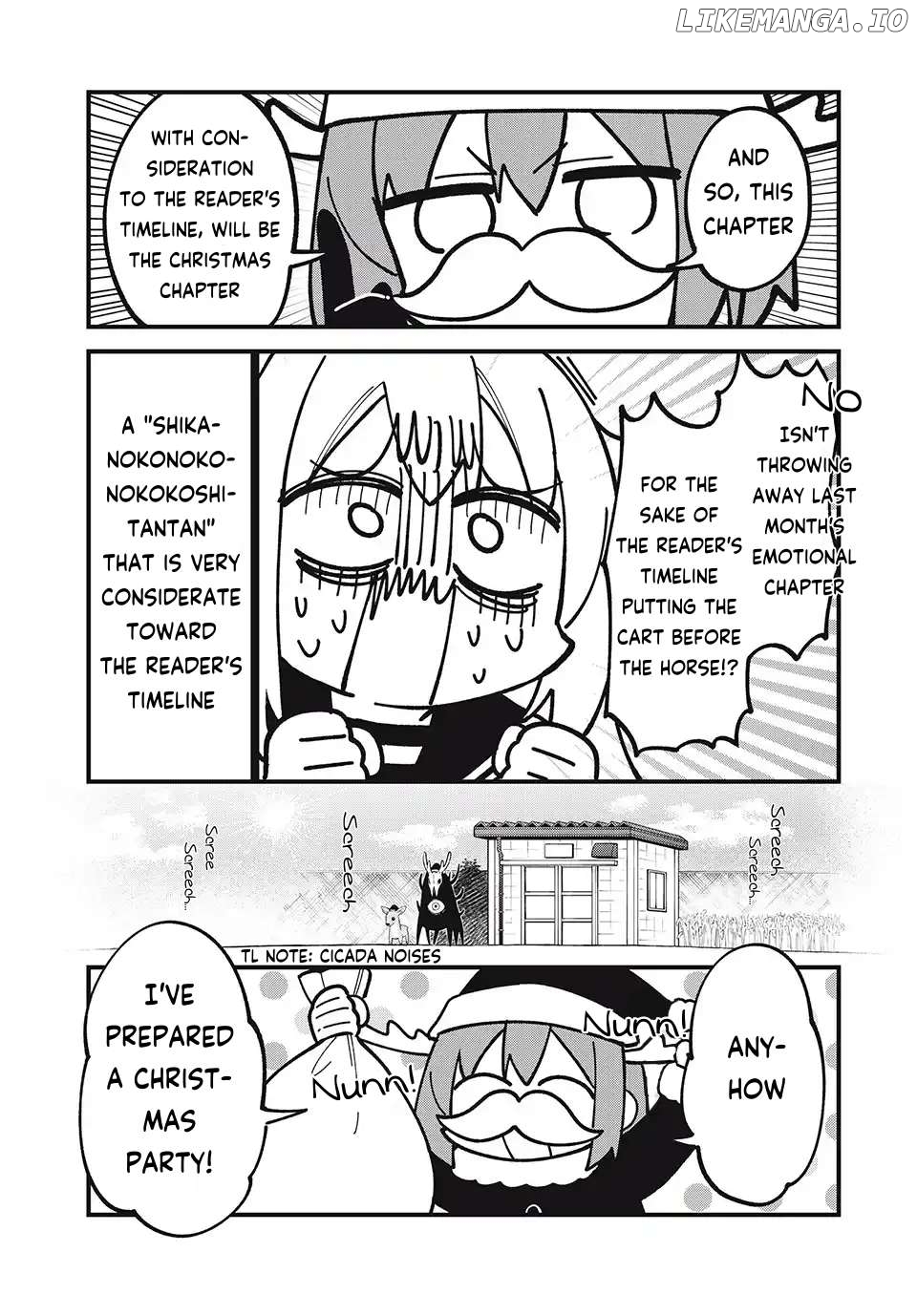 Shikanoko Nokonoko Koshitantan Chapter 47 - page 6