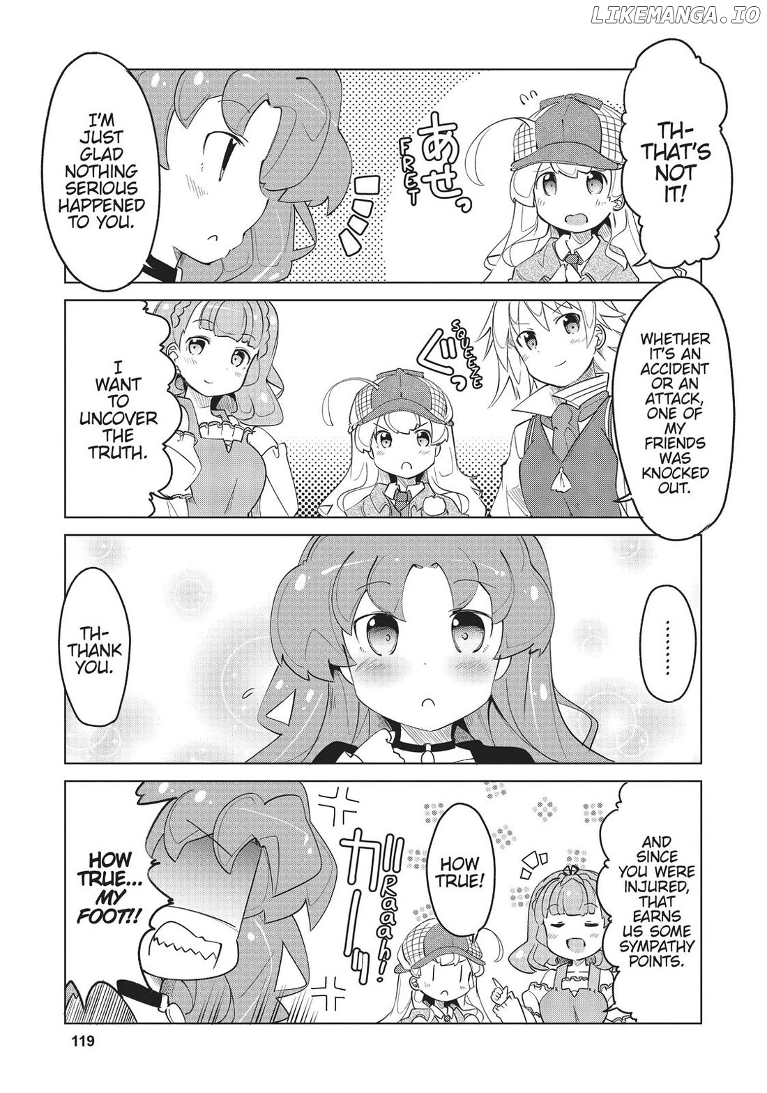 Watashi, Nichijou wa Heikinchi de tte Itta yo ne! Chapter 18 - page 3