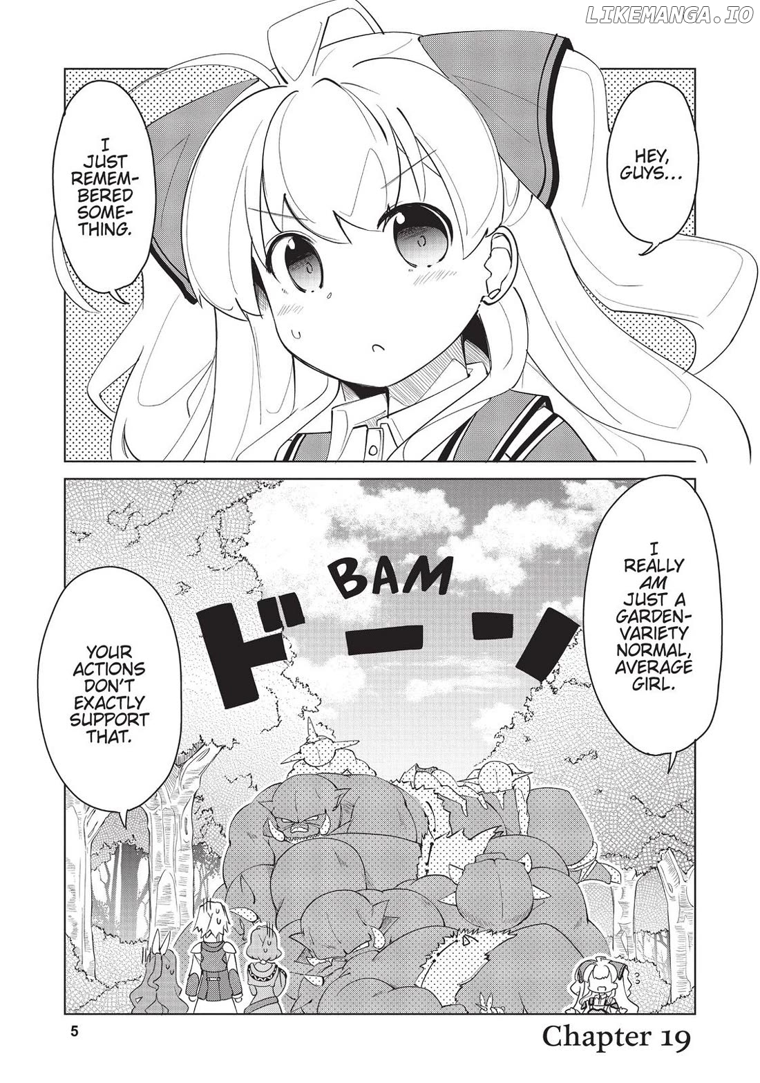Watashi, Nichijou wa Heikinchi de tte Itta yo ne! Chapter 19 - page 6