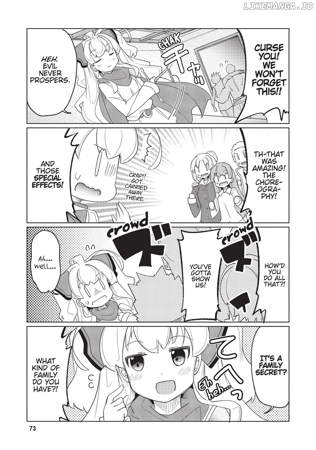 Watashi, Nichijou wa Heikinchi de tte Itta yo ne! Chapter 23 - page 13