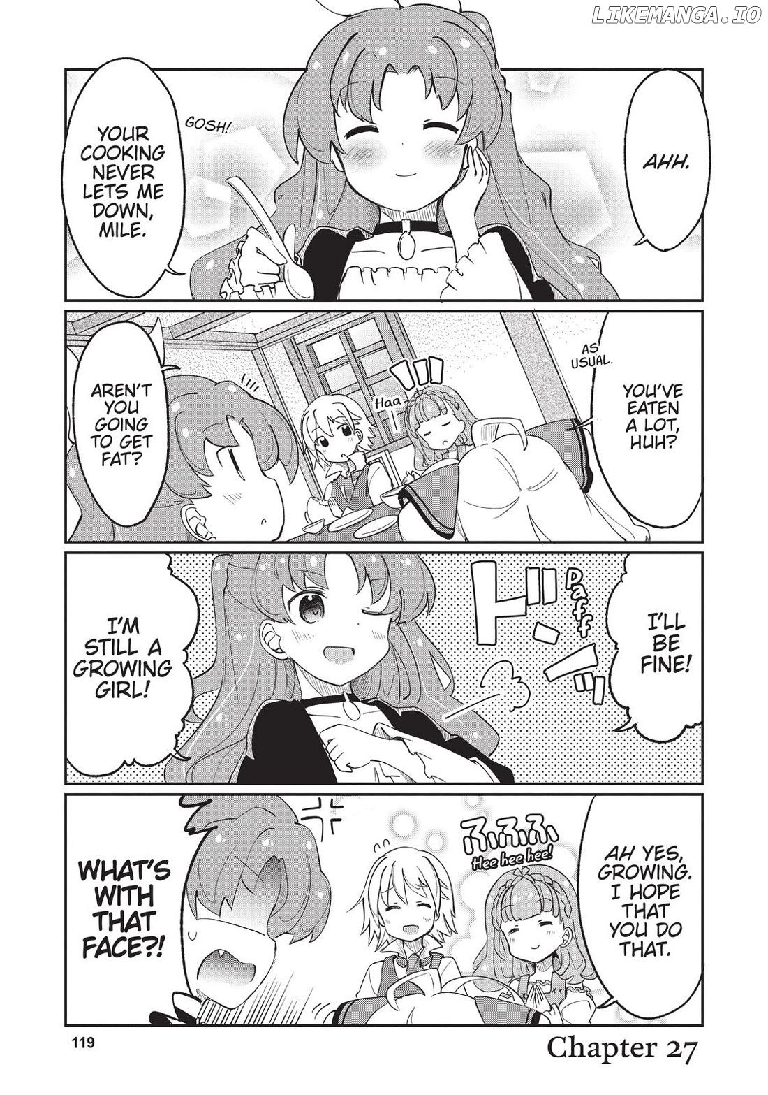 Watashi, Nichijou wa Heikinchi de tte Itta yo ne! Chapter 27 - page 1