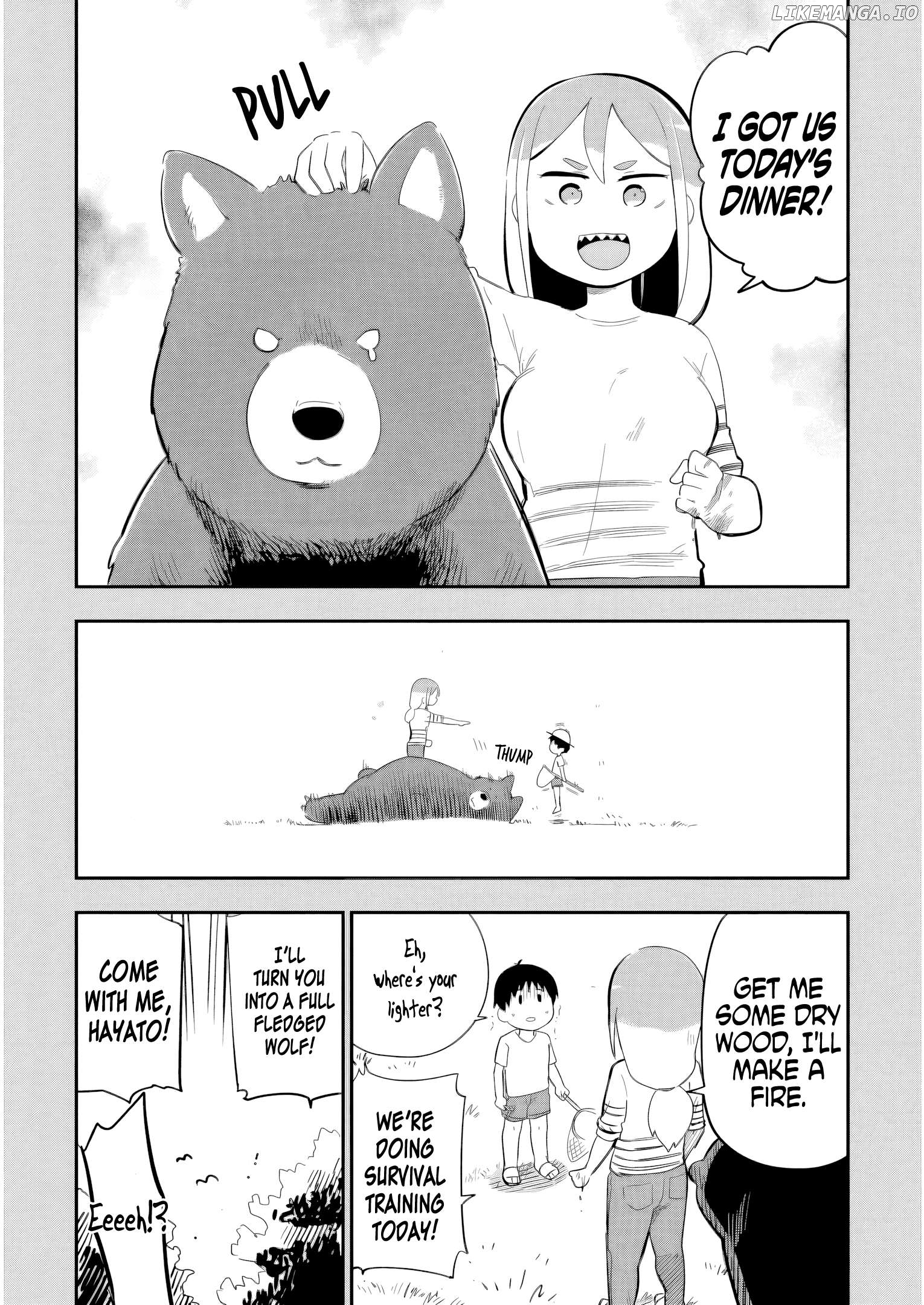 Ōkami-kun wa Hayakawa-san ni katenai Chapter 15.1 - page 2