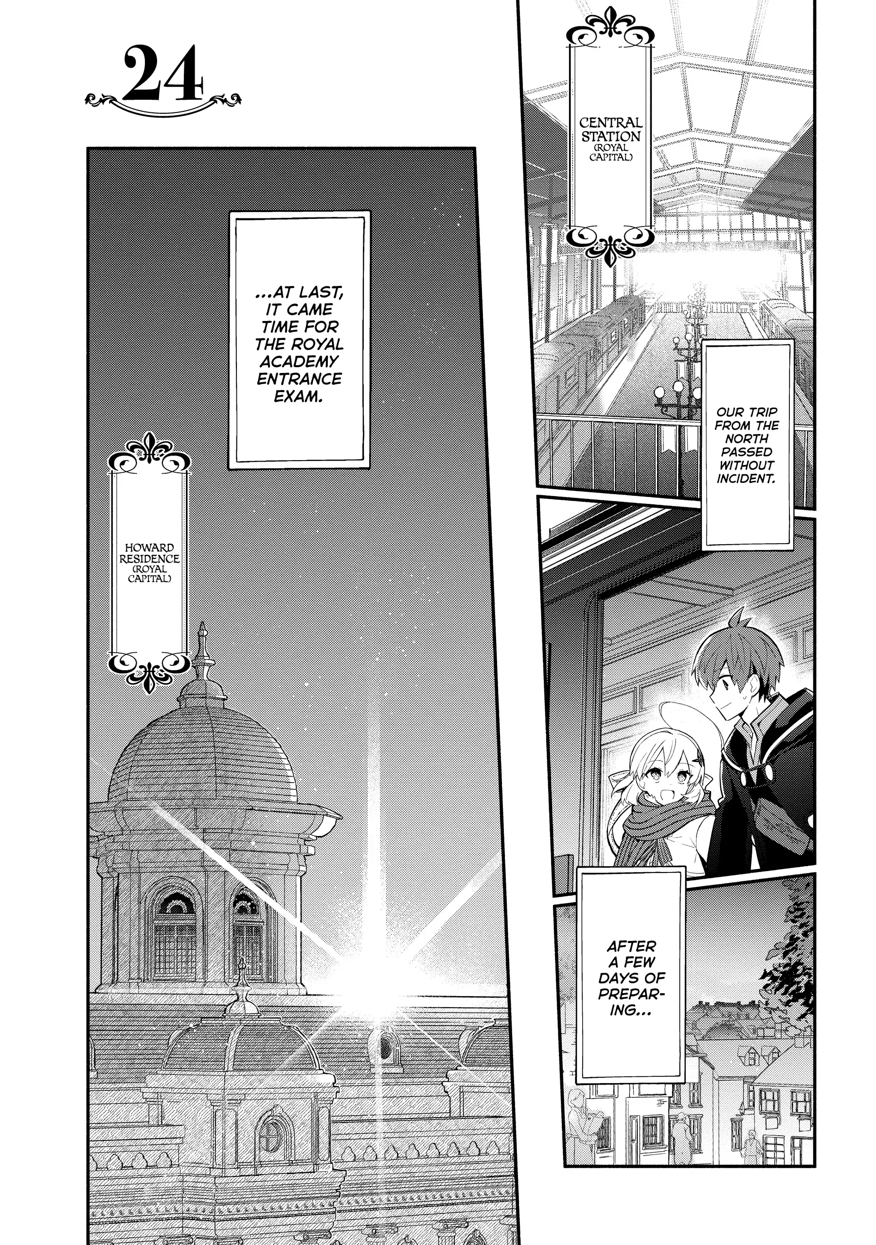 Koujo Denka no Kateikyoushi Chapter 24 - page 1