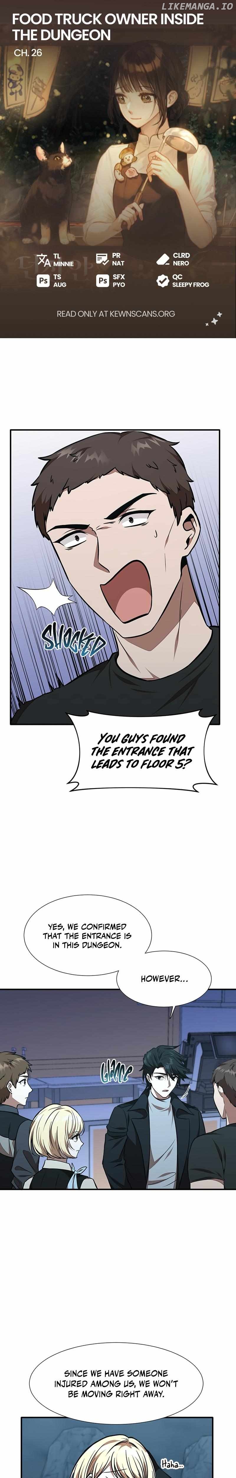Food Truck Owner Inside the Dungeon Chapter 26 - page 1