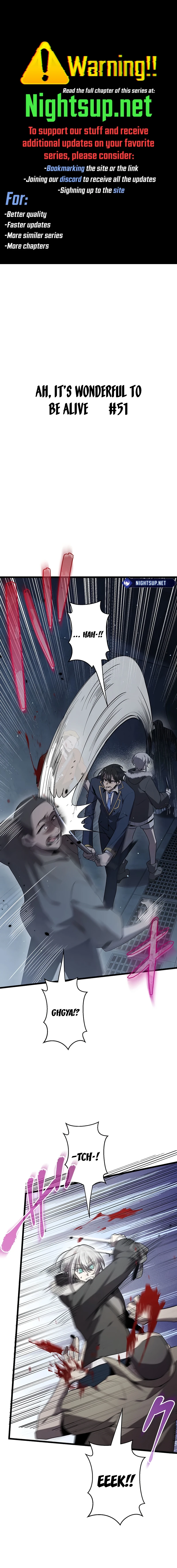 Ah, It’s Wonderful To Be Alive Chapter 51 - page 1