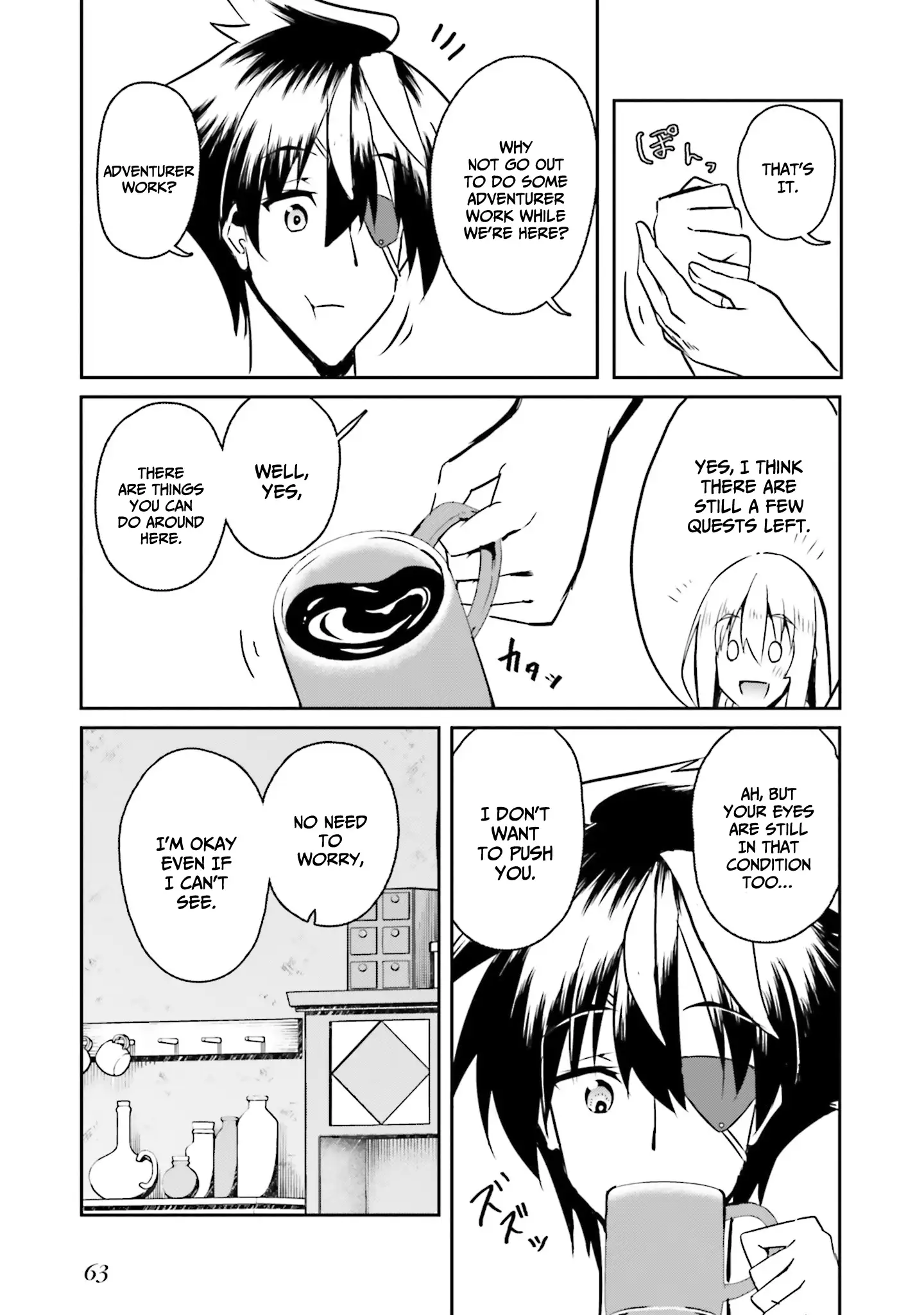 My childhood friend who I used to train swordsmanship with became a slave, so I, as an S-Rank adventurer decided to buy her and protect her. Chapter 10 - page 14