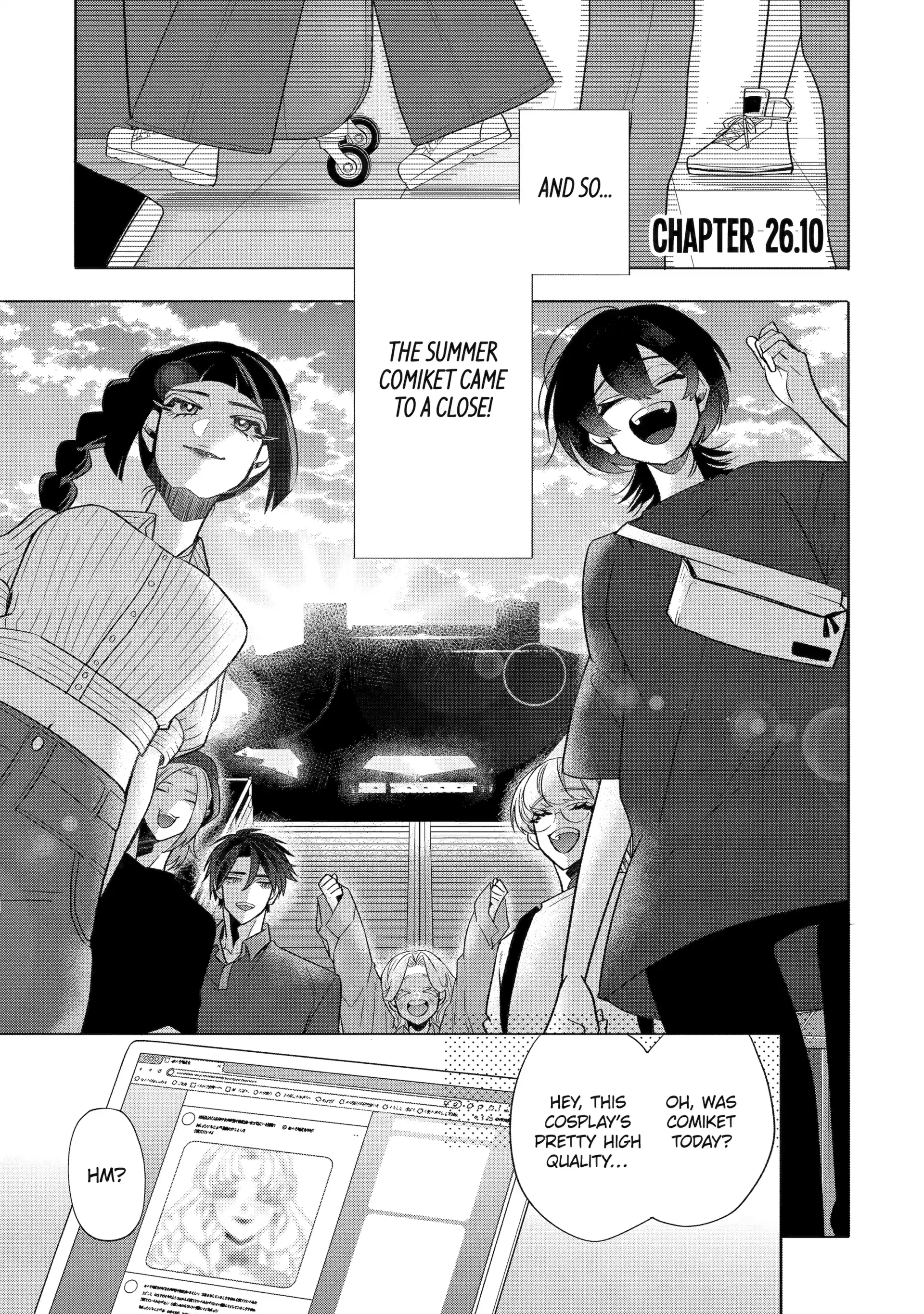 The Otaku Love Connection Chapter 26.10 - page 1