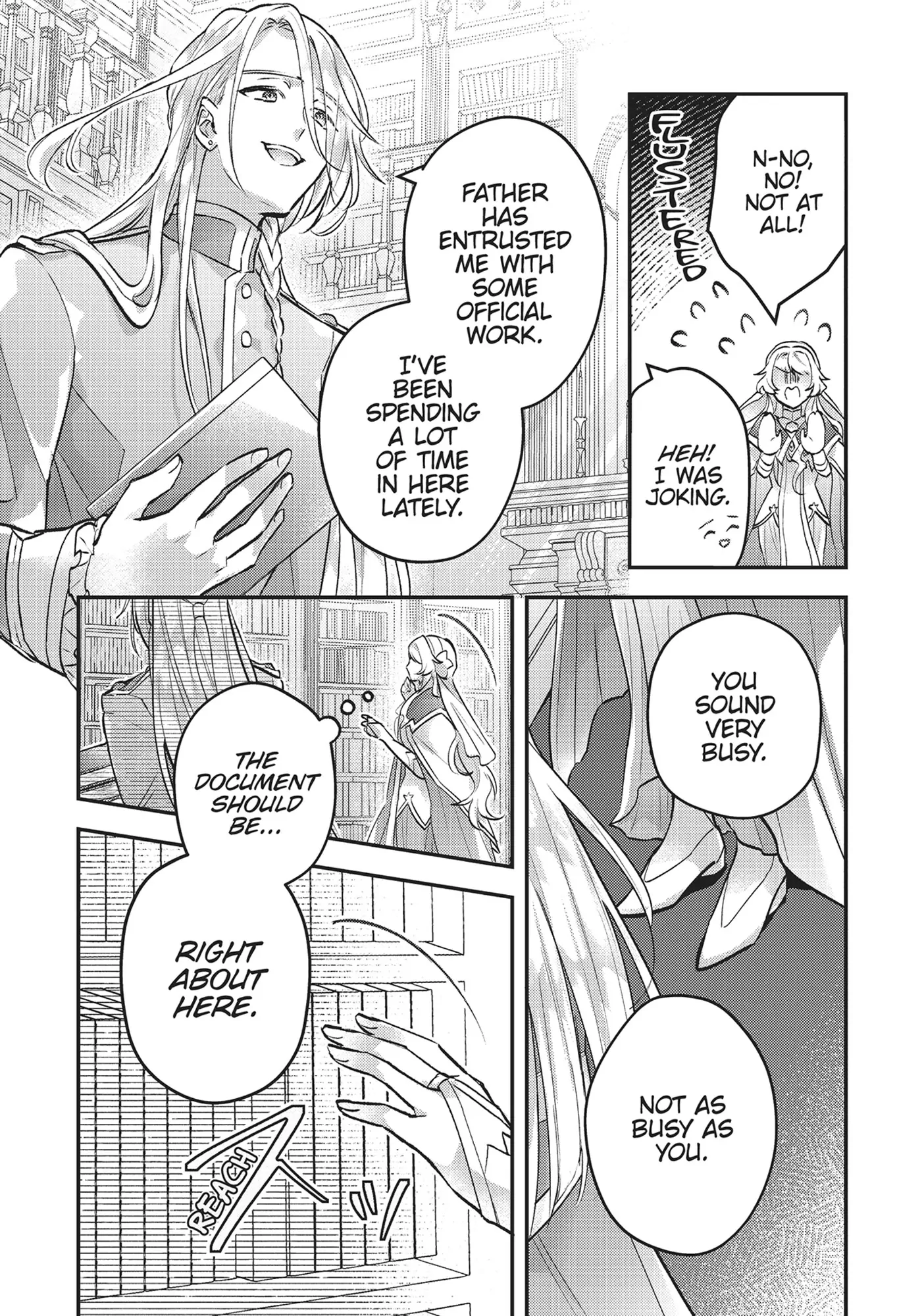 I abandoned my engagement because of my tragic sister, but for some reason I became entangled with a prince who has a strong sense of justice. Chapter 12 - page 8