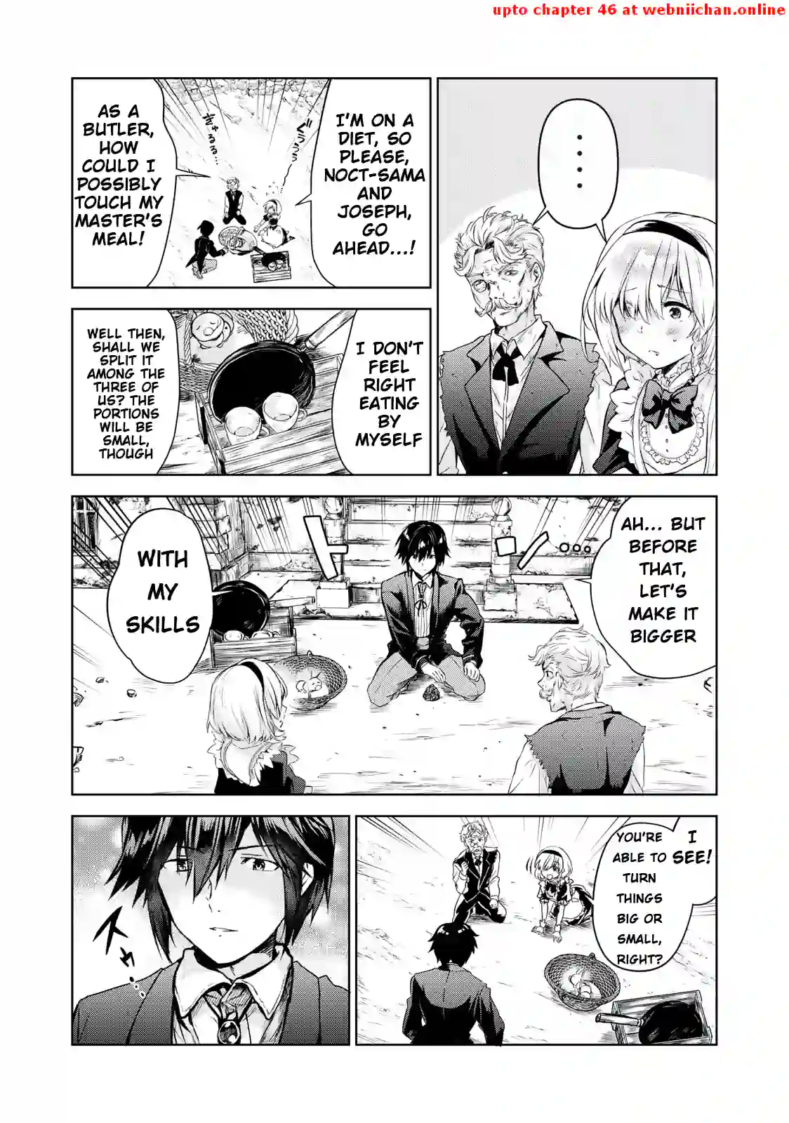 Tenshou Kizoku no Bannou Kaitaku Kara~ "Kakudai & Shukushou" Sukiru o Tsukatte Itara Saikyou Ryouchi ni Narimashita～ Chapter 1.2 - page 16