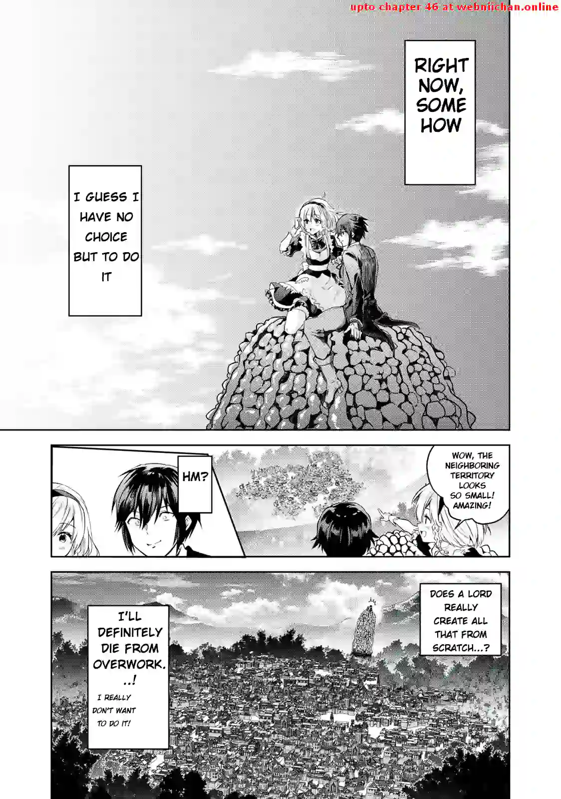 Tenshou Kizoku no Bannou Kaitaku Kara~ "Kakudai & Shukushou" Sukiru o Tsukatte Itara Saikyou Ryouchi ni Narimashita～ Chapter 1.2 - page 21