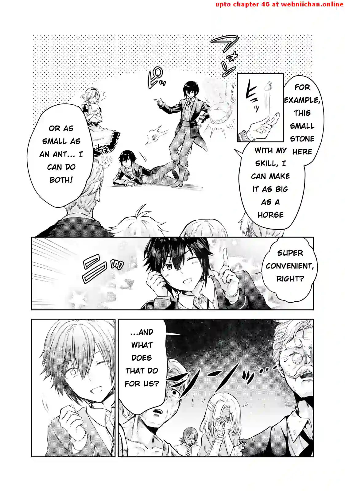 Tenshou Kizoku no Bannou Kaitaku Kara~ "Kakudai & Shukushou" Sukiru o Tsukatte Itara Saikyou Ryouchi ni Narimashita～ Chapter 1.2 - page 6