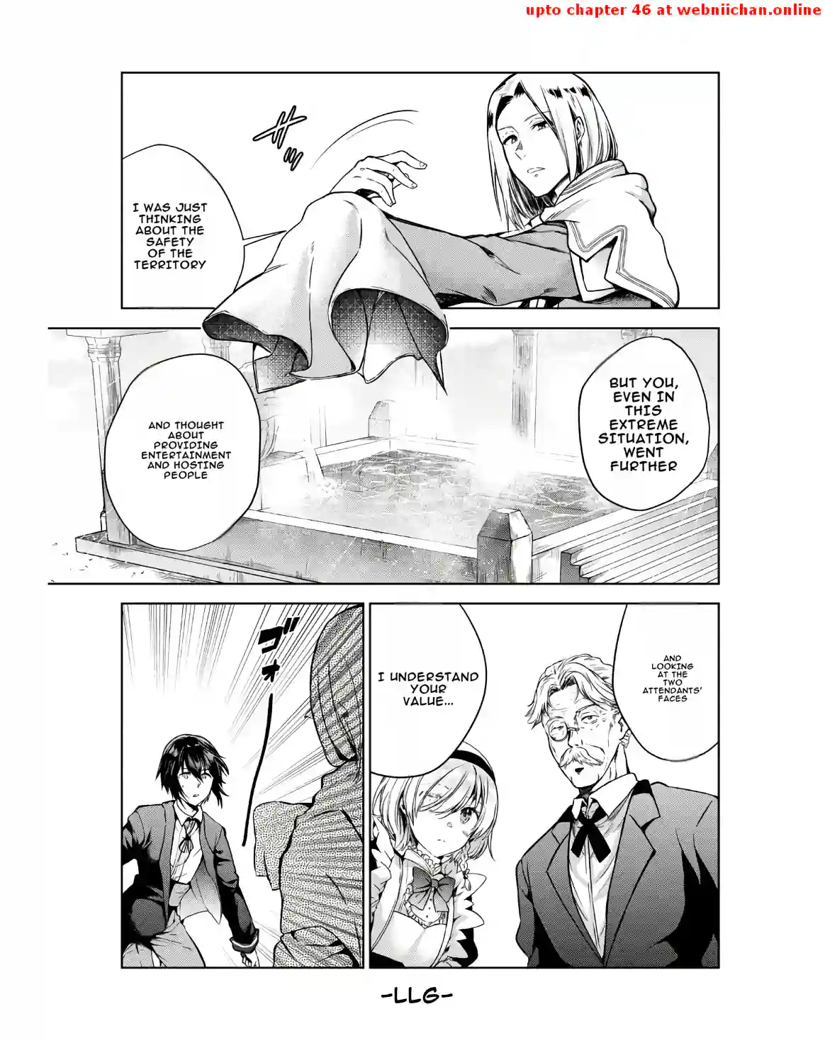 Tenshou Kizoku no Bannou Kaitaku Kara~ "Kakudai & Shukushou" Sukiru o Tsukatte Itara Saikyou Ryouchi ni Narimashita～ Chapter 3 - page 35