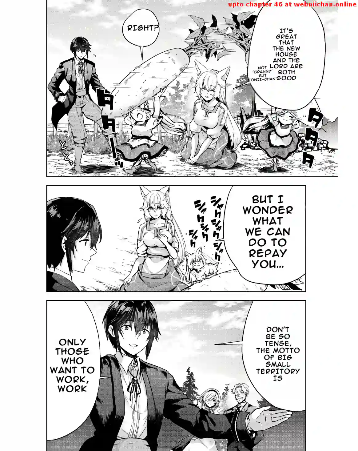Tenshou Kizoku no Bannou Kaitaku Kara~ "Kakudai & Shukushou" Sukiru o Tsukatte Itara Saikyou Ryouchi ni Narimashita～ Chapter 4 - page 18