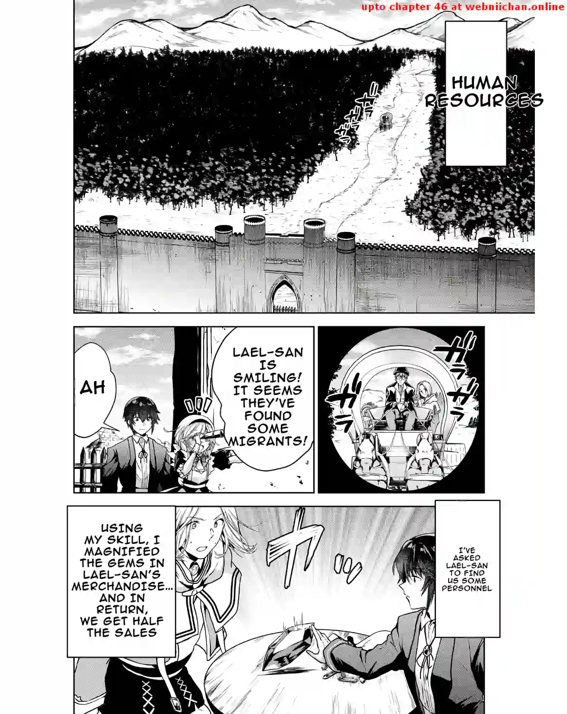 Tenshou Kizoku no Bannou Kaitaku Kara~ "Kakudai & Shukushou" Sukiru o Tsukatte Itara Saikyou Ryouchi ni Narimashita～ Chapter 4 - page 2