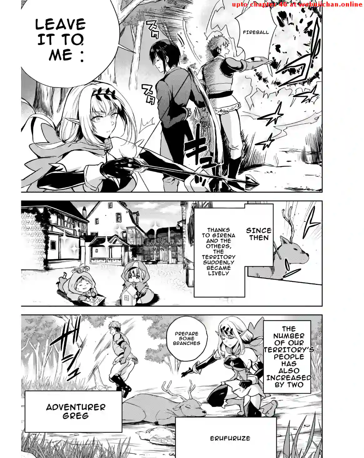 Tenshou Kizoku no Bannou Kaitaku Kara~ "Kakudai & Shukushou" Sukiru o Tsukatte Itara Saikyou Ryouchi ni Narimashita～ Chapter 5 - page 21