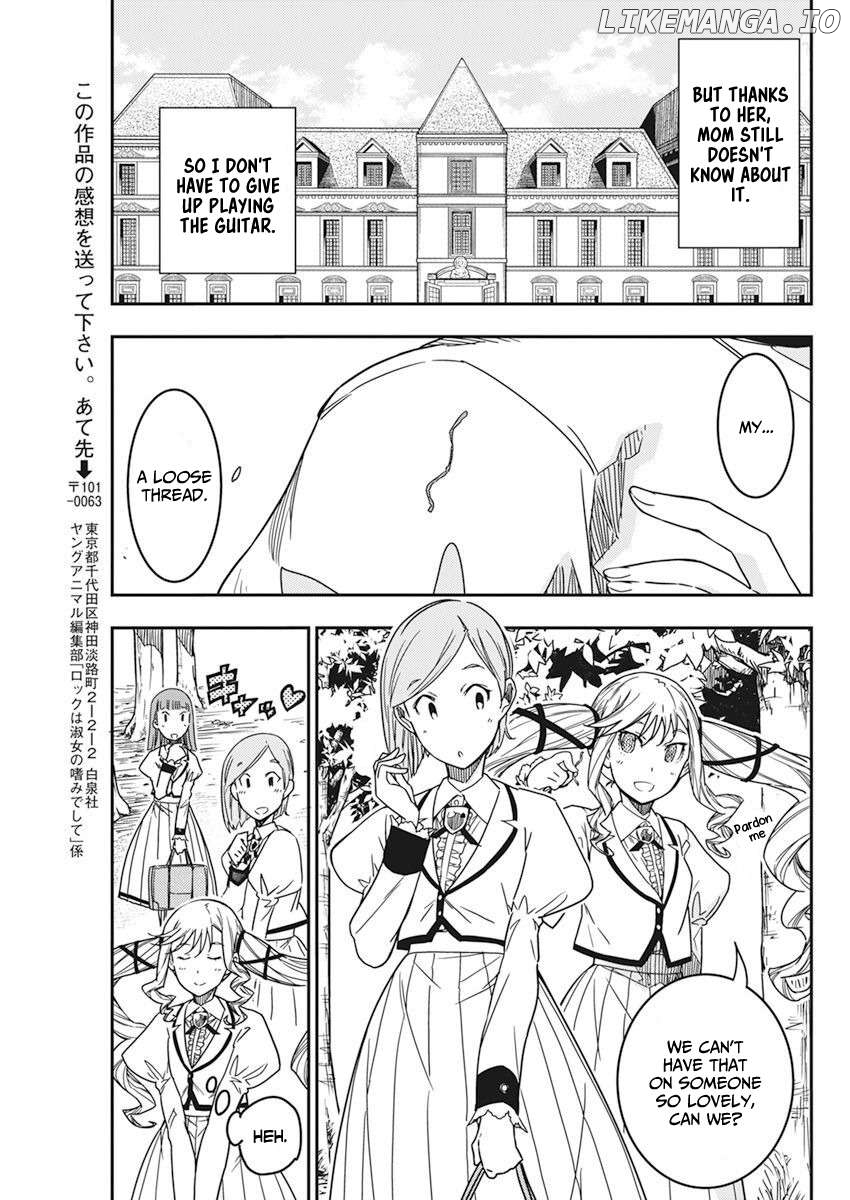Rock Wa Shukujo No Tashinami De Shite Chapter 9 - page 3