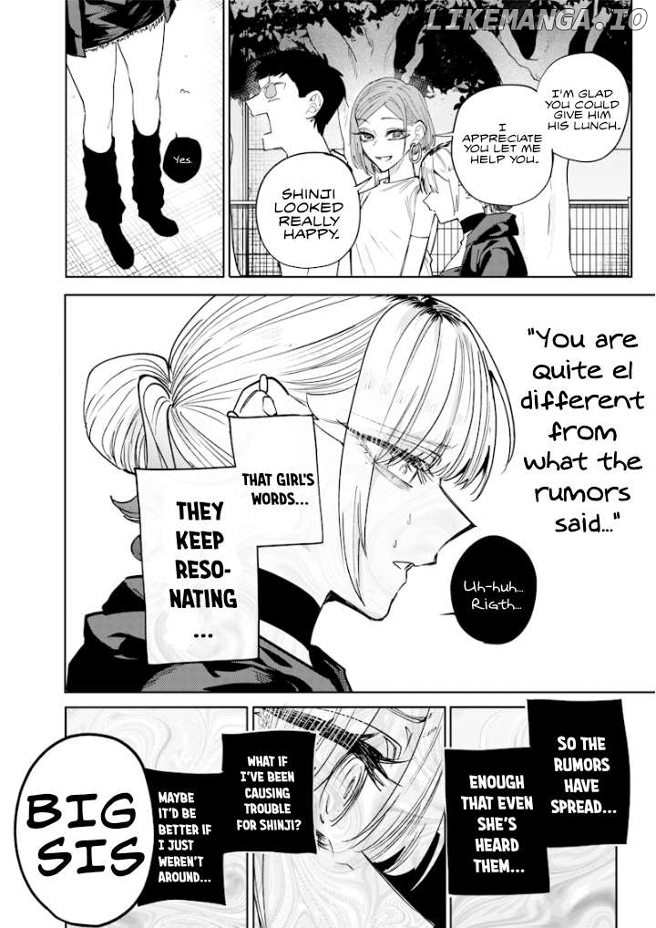 Kusobitch na Gal Ane o Wakaraseru Hanashi Chapter 35 - page 2