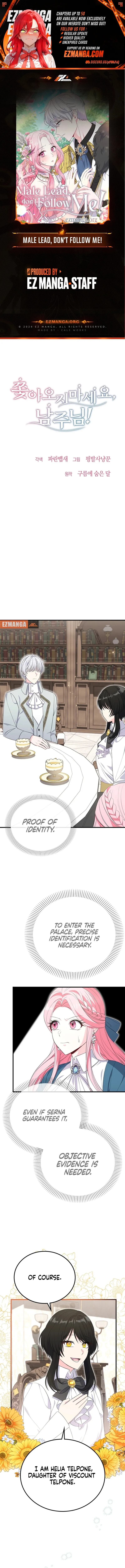 Male Lead, Stop Following Me Chapter 32 - page 1