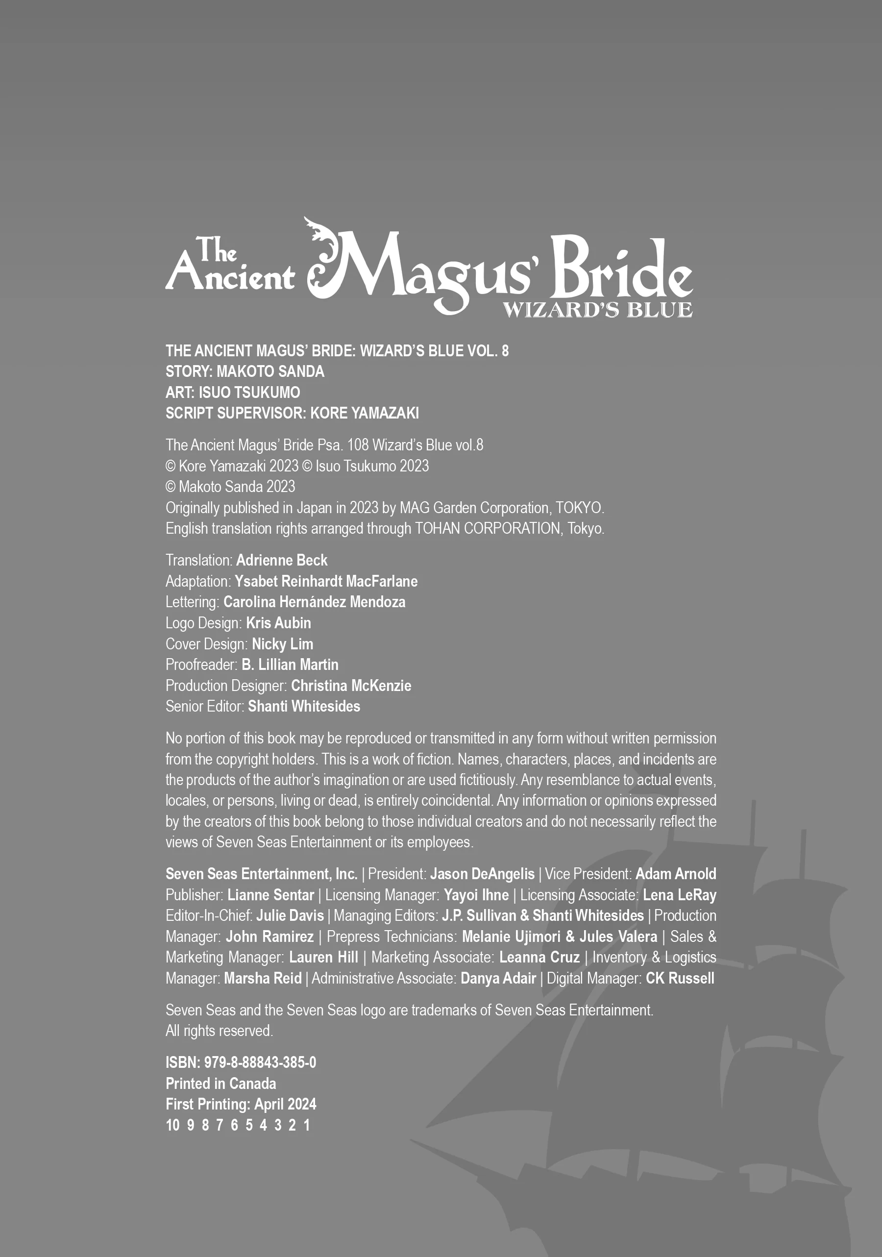 The Ancient Magus' Bride - Wizard's Blue Chapter 40 - page 37