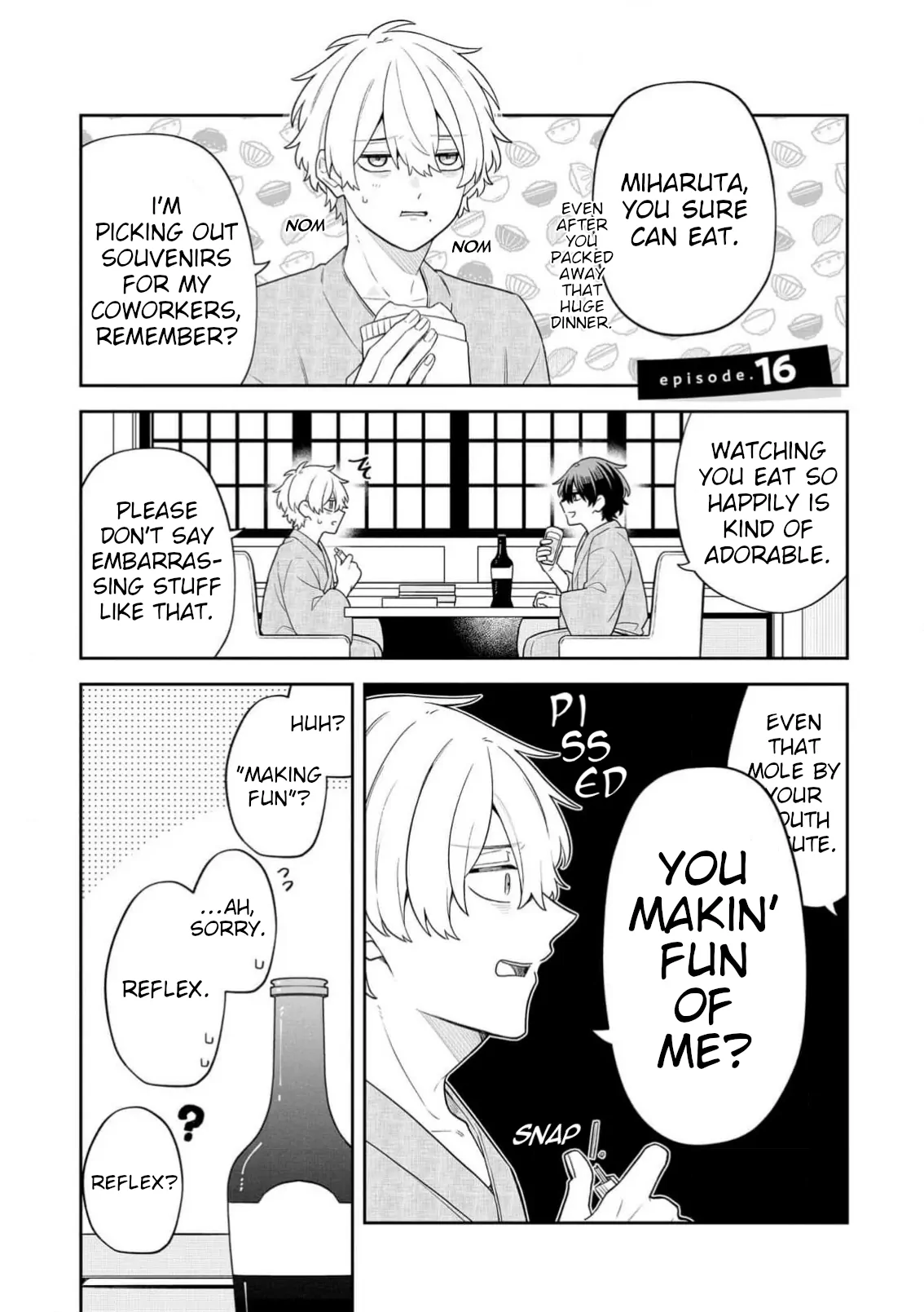 Zense de Koroshita Aite no Tantou Henshuu ni Narimashita Chapter 16 - page 1