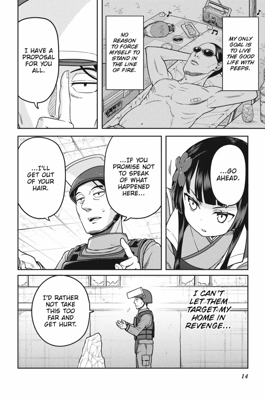 Sasaki to pii-chan, Isekai de Slow Life wo tanishimou to shitara, gendai de inou battle ni makikomareta ken ~ Mahou shoujo ga App wo hajimeta you desu ~ Chapter 10 - page 14