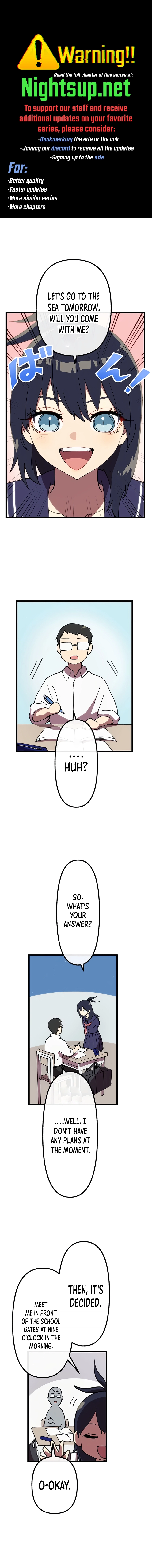 Last Boss Shoujo Akari - Watashi Yori Tsuyoi Yatsu ni Ai ni Gendai ni Iku Chapter 53 - page 1