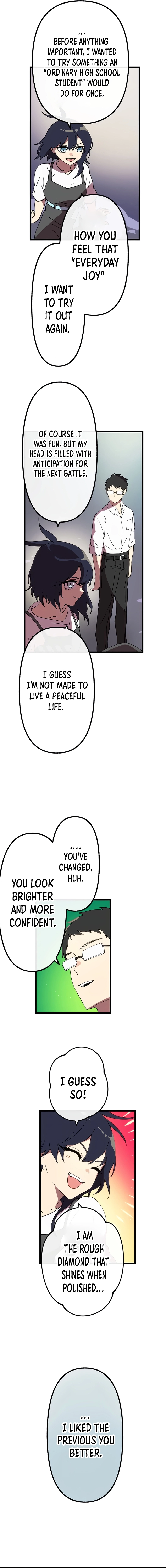 Last Boss Shoujo Akari - Watashi Yori Tsuyoi Yatsu ni Ai ni Gendai ni Iku Chapter 54 - page 10