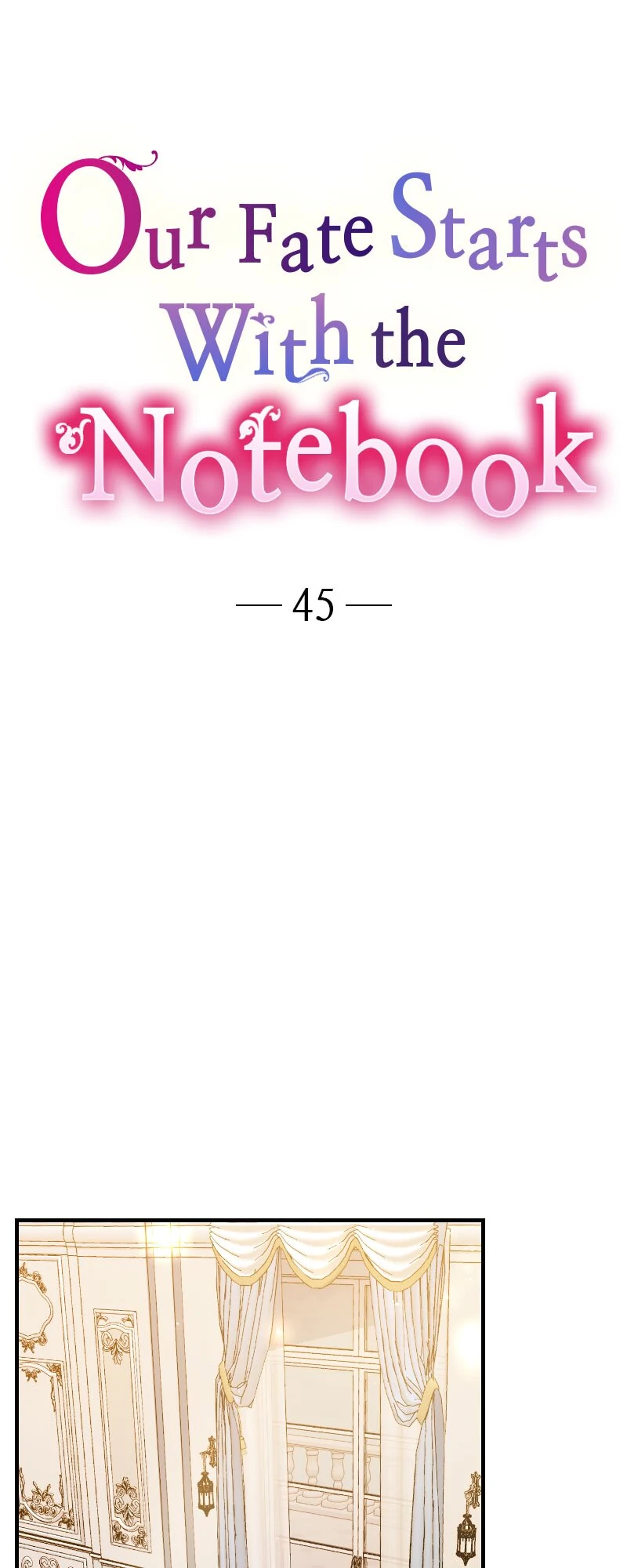 Our Fate Starts With the Notebook Chapter 45 - page 4