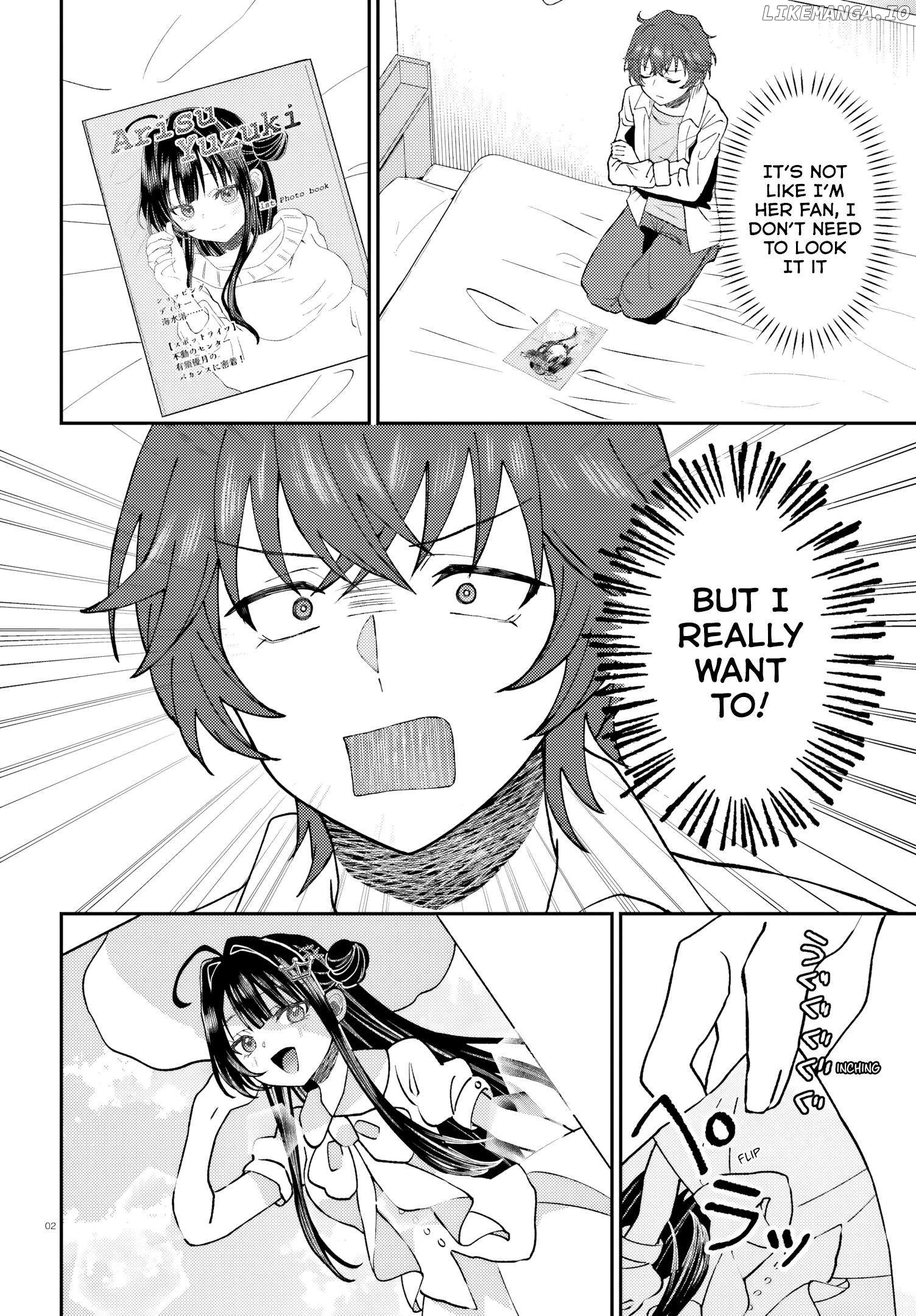 Ore no Haitoku Meshi wo Onedari Sezu ni Irarenai, Otonari no Top Idol-sama Chapter 3 - page 3