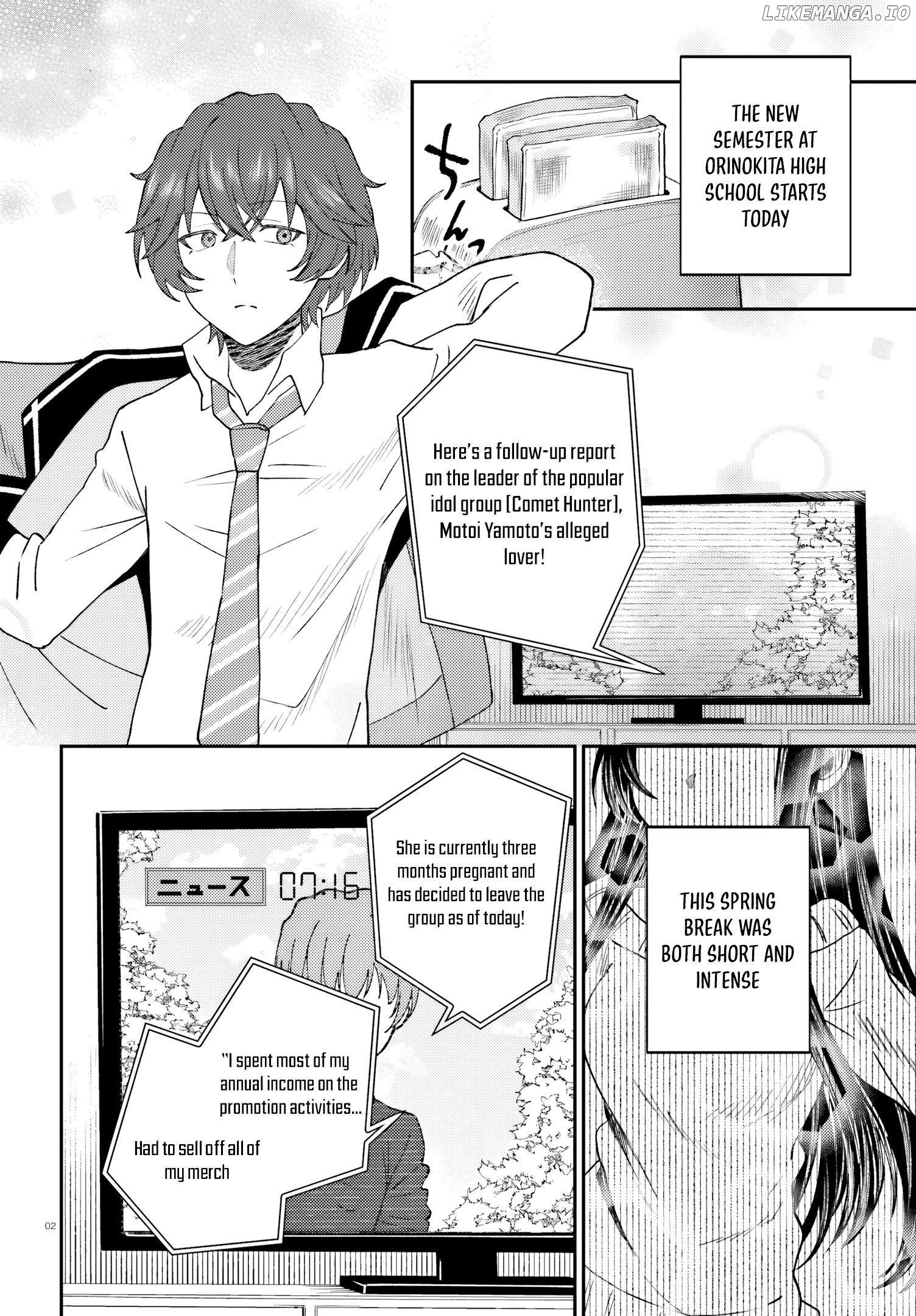 Ore no Haitoku Meshi wo Onedari Sezu ni Irarenai, Otonari no Top Idol-sama Chapter 4 - page 3