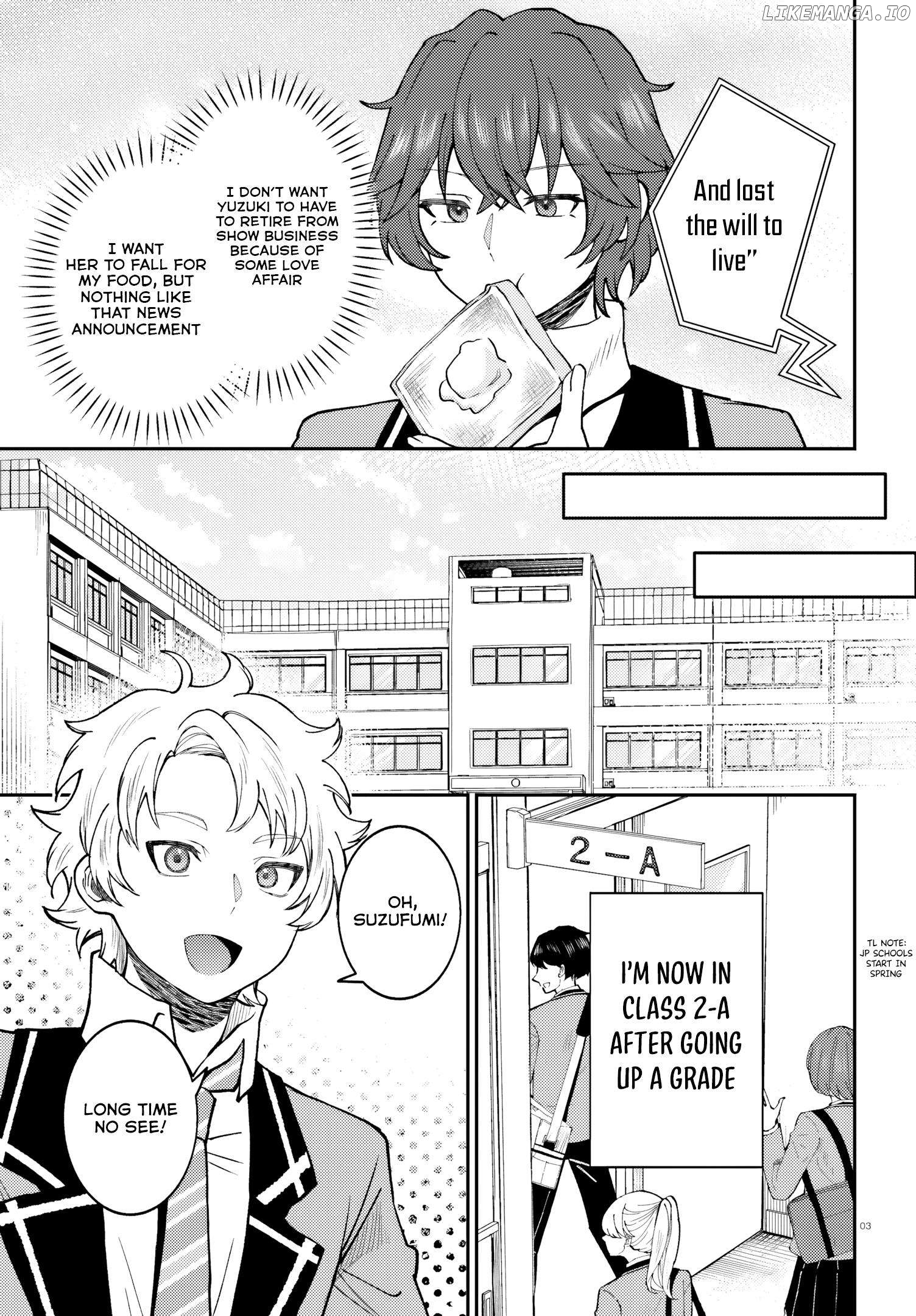 Ore no Haitoku Meshi wo Onedari Sezu ni Irarenai, Otonari no Top Idol-sama Chapter 4 - page 4