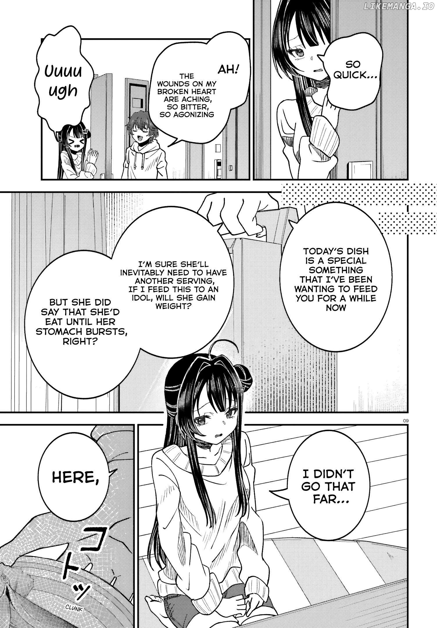 Ore no Haitoku Meshi wo Onedari Sezu ni Irarenai, Otonari no Top Idol-sama Chapter 5 - page 10